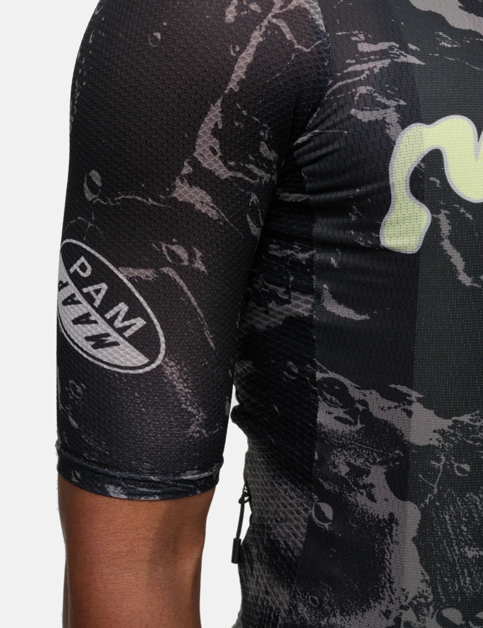 MAAP X P.A.M. Pro Air Jersey 3.0 - Black/Glow Lime - Image 4