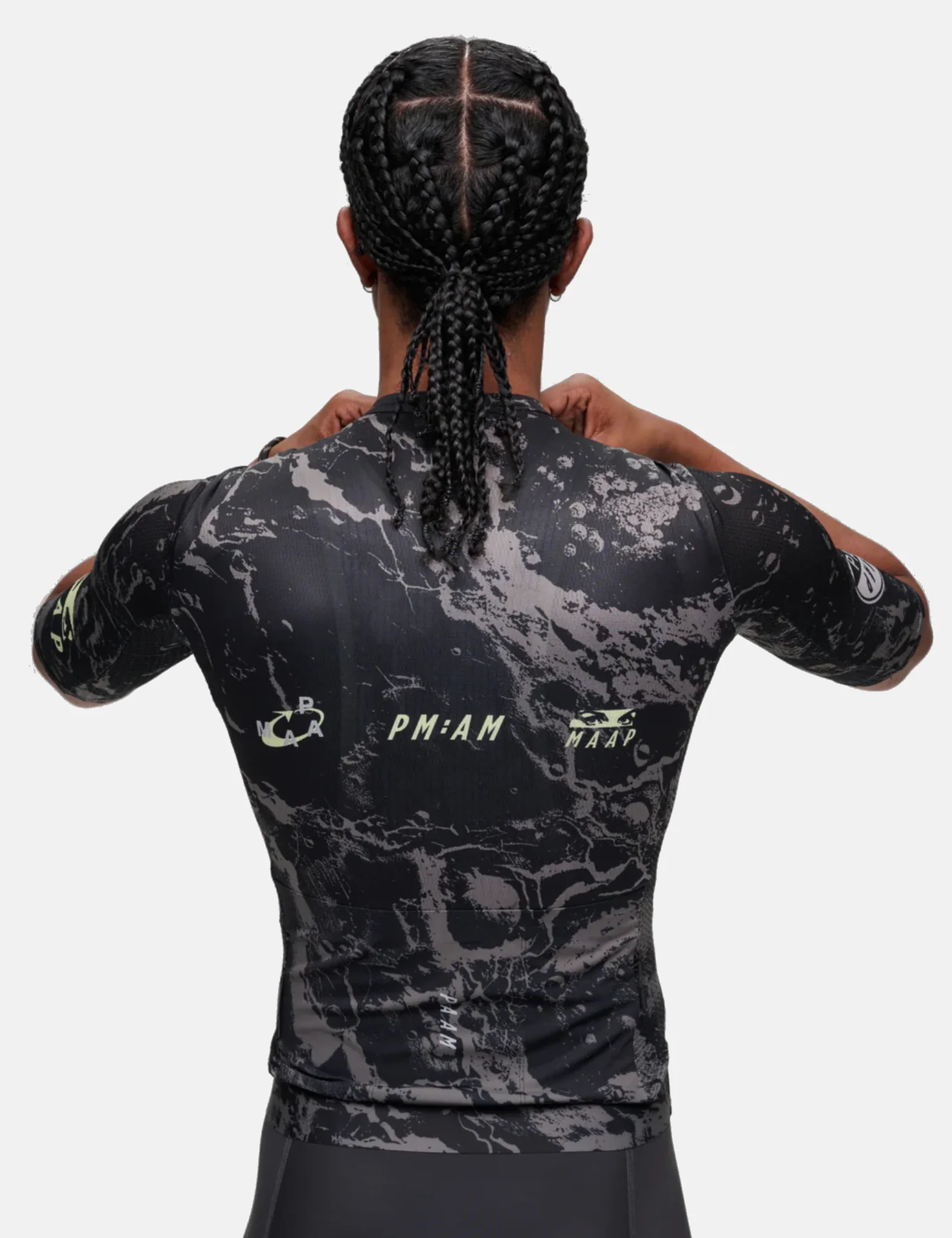 MAAP X P.A.M. Pro Air Jersey 3.0 - Black/Glow Lime - Image 5