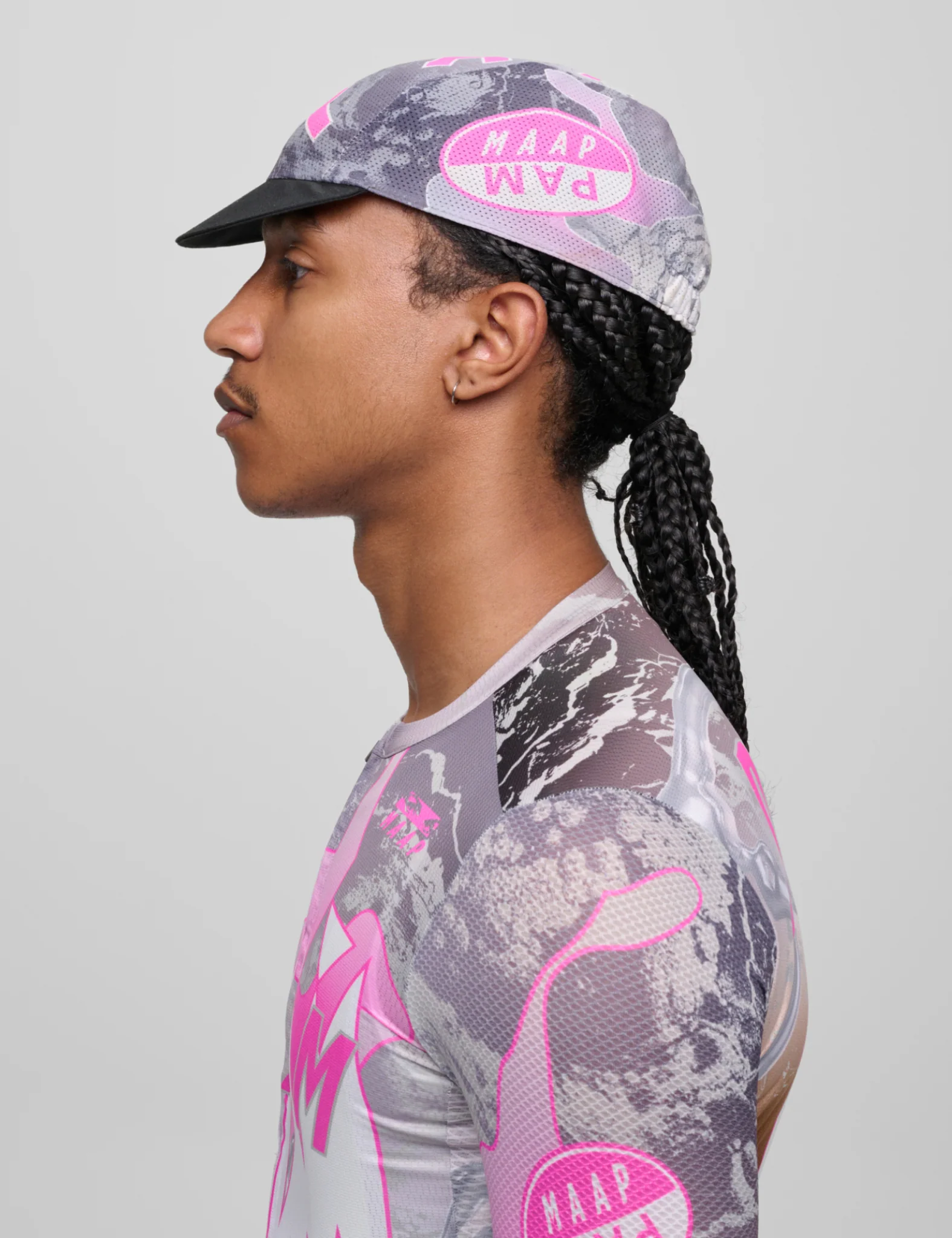MAAP X P.A.M. Road Cap - Violet Cosmos - Image 4