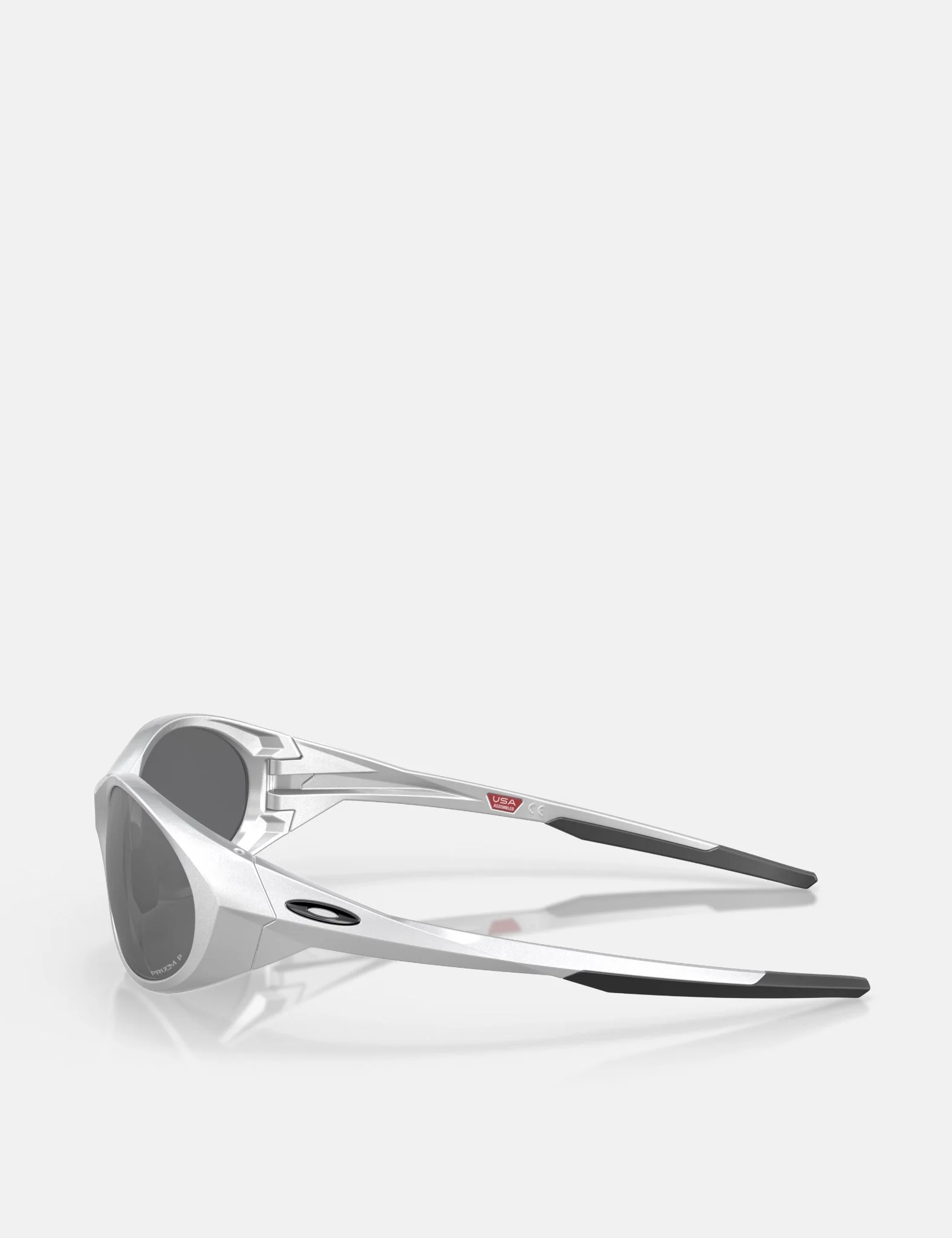 Oakley Eye Jacket Redux Sunglasses - Silver/Prizm Black Polarized - Image 3