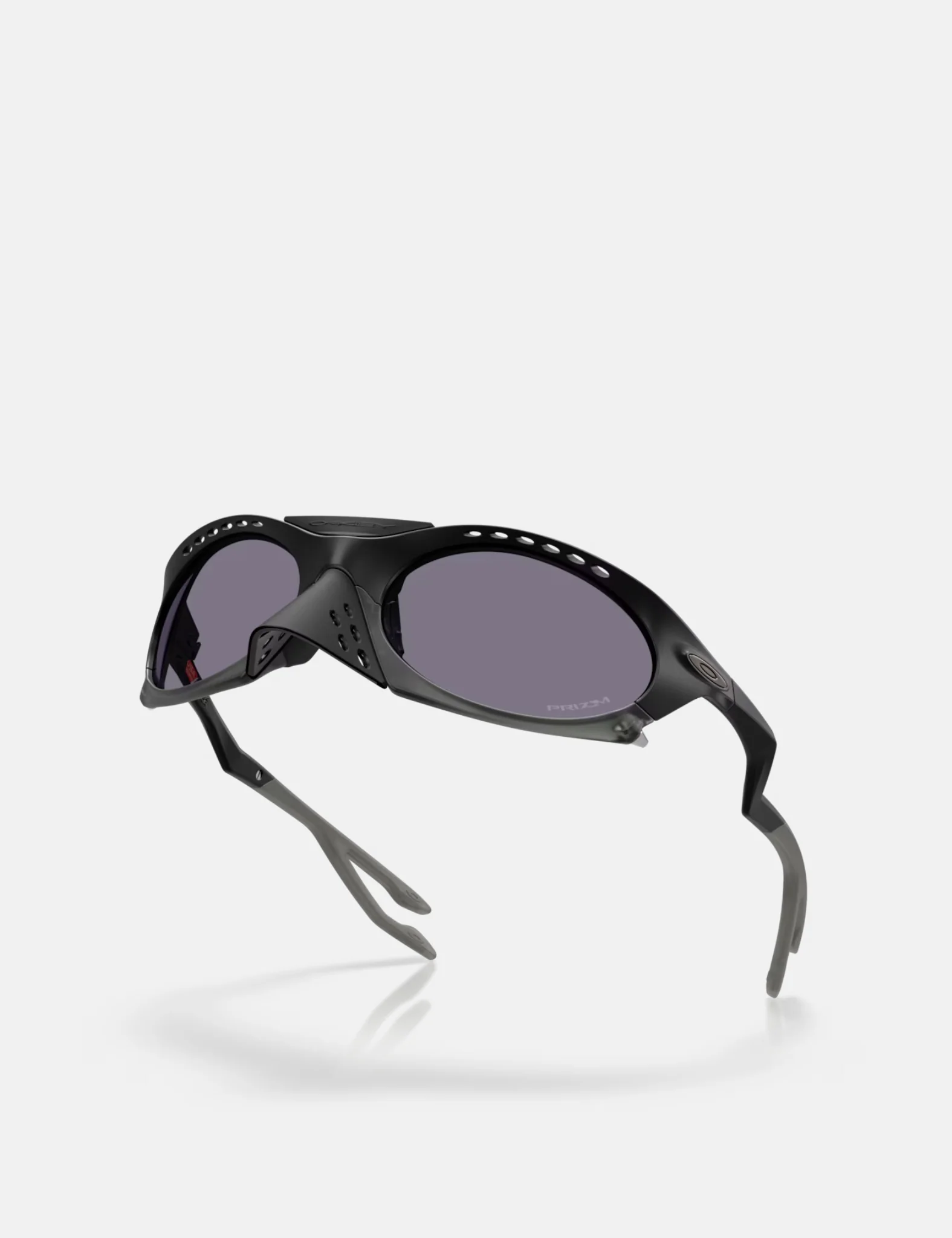 Oakley Plantaris Sunglasses - Matte Black/Prizm Grey - Image 3