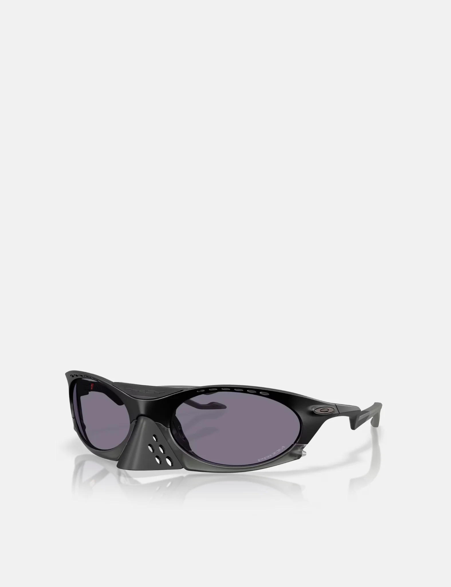 Oakley Plantaris Sunglasses - Matte Black/Prizm Grey - Image 4