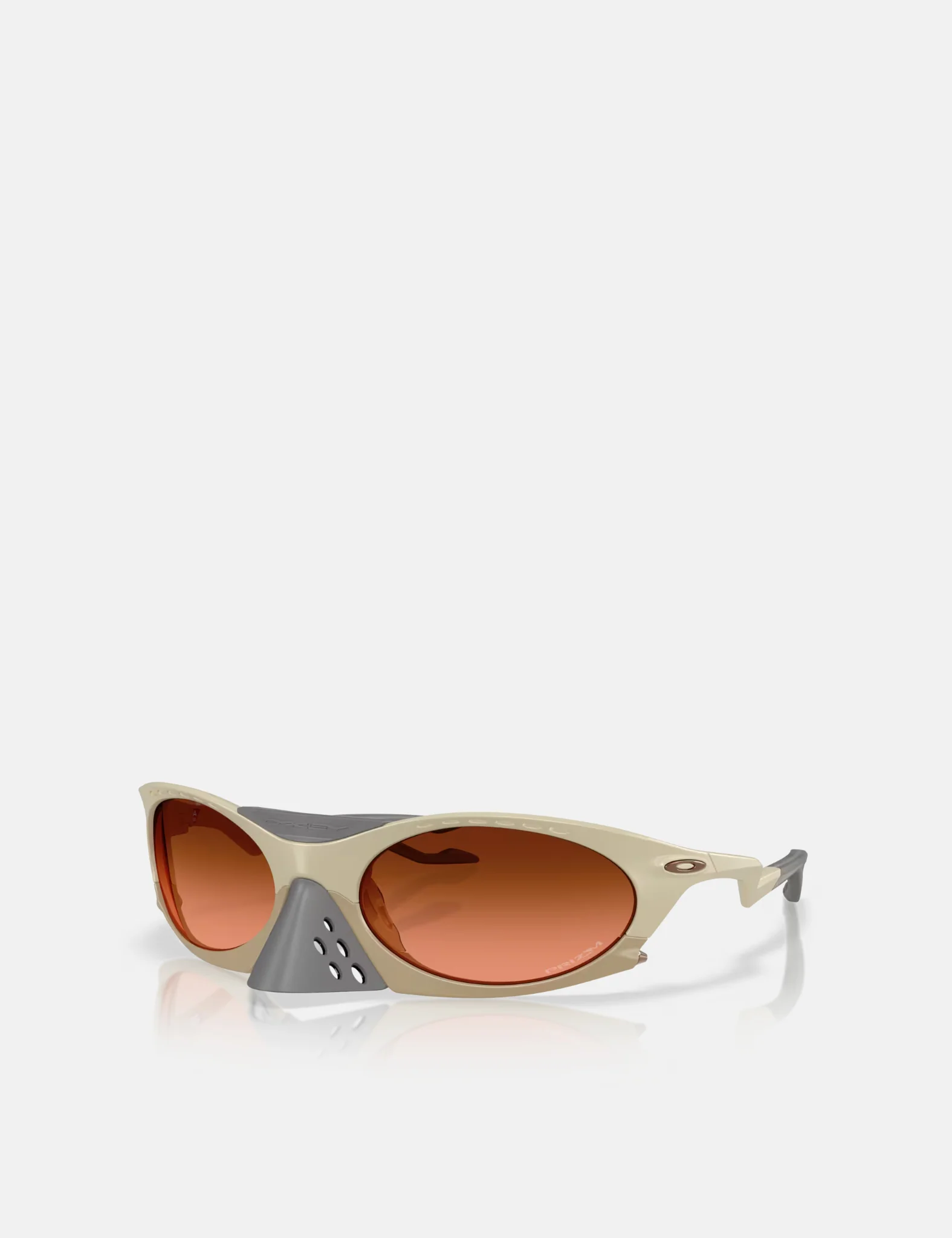 Oakley Plantaris Sunglasses - Matte Sand/Prizm Brown Gradient - Image 4
