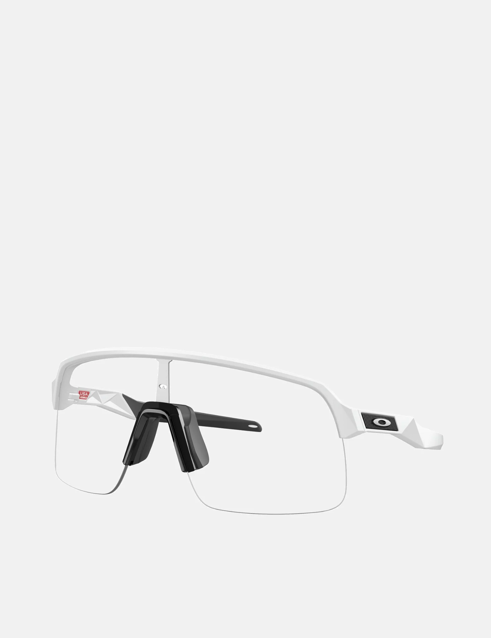 Oakley Sutro Lite Sunglasses - Matte White/Clear Photochromic - Image 4