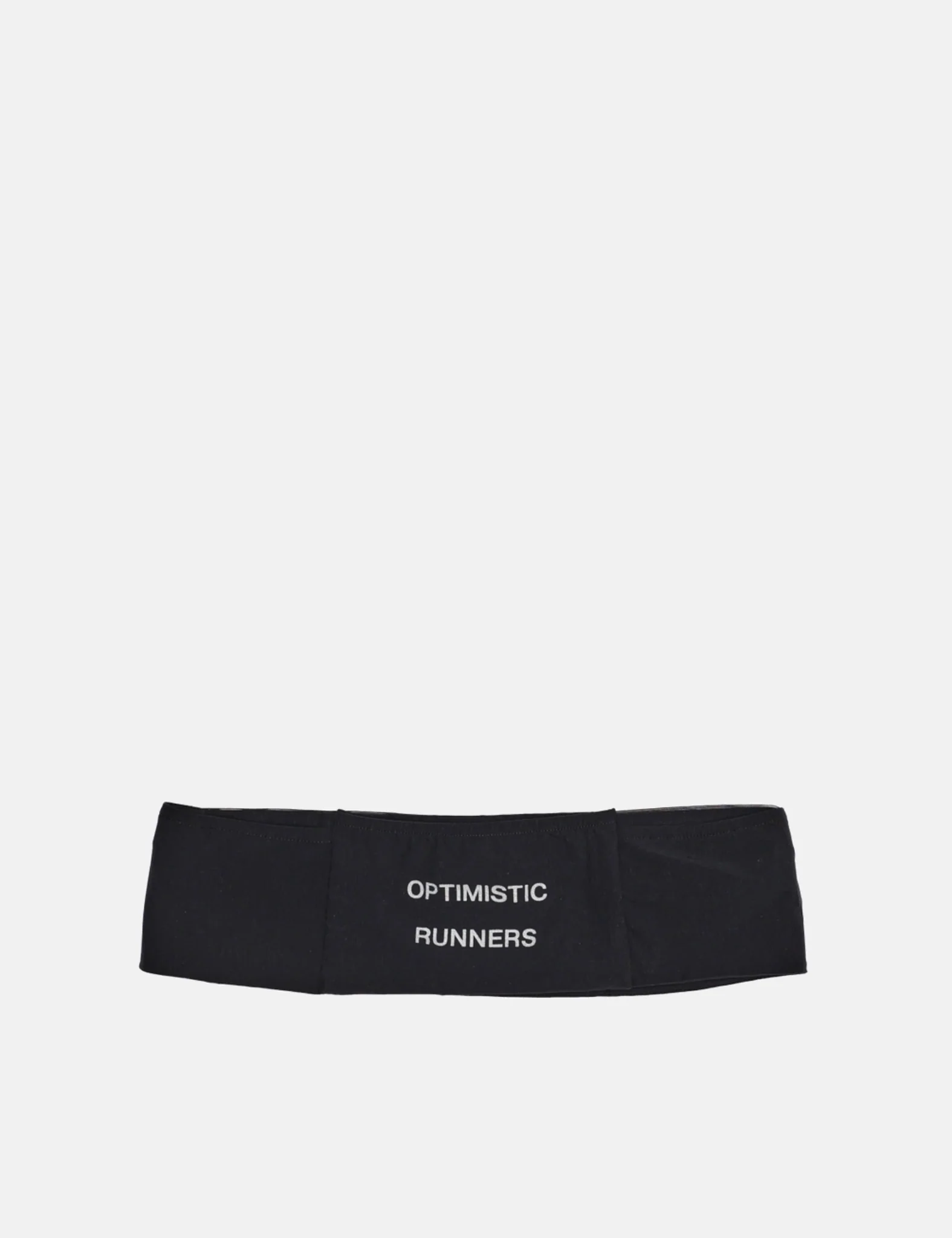 Optimistic Runners Belt Bag - Black