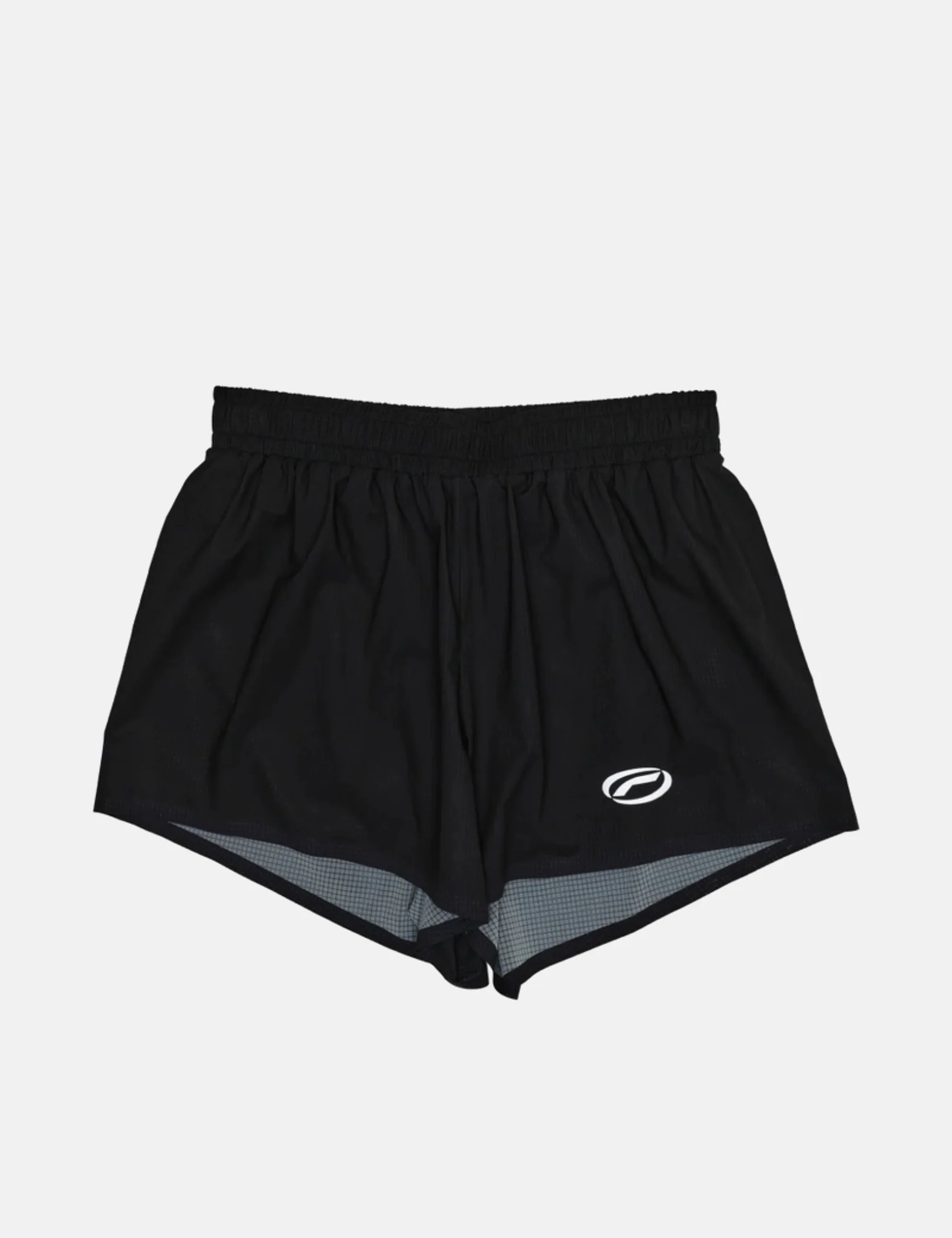Optimistic Runners Perforated Shorts - Black - Image 2