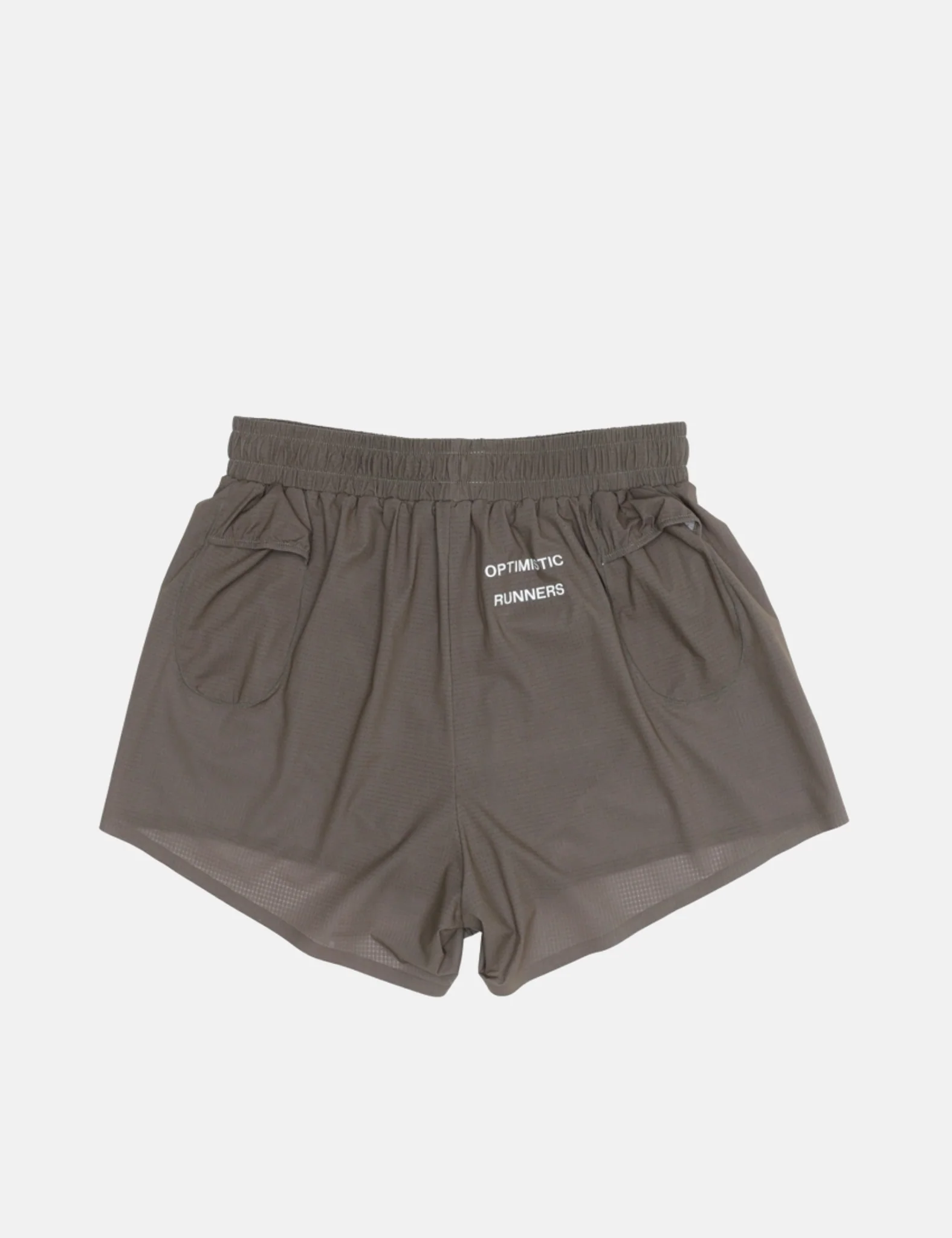 Optimistic Runners Perforated Shorts - Camel - Image 4