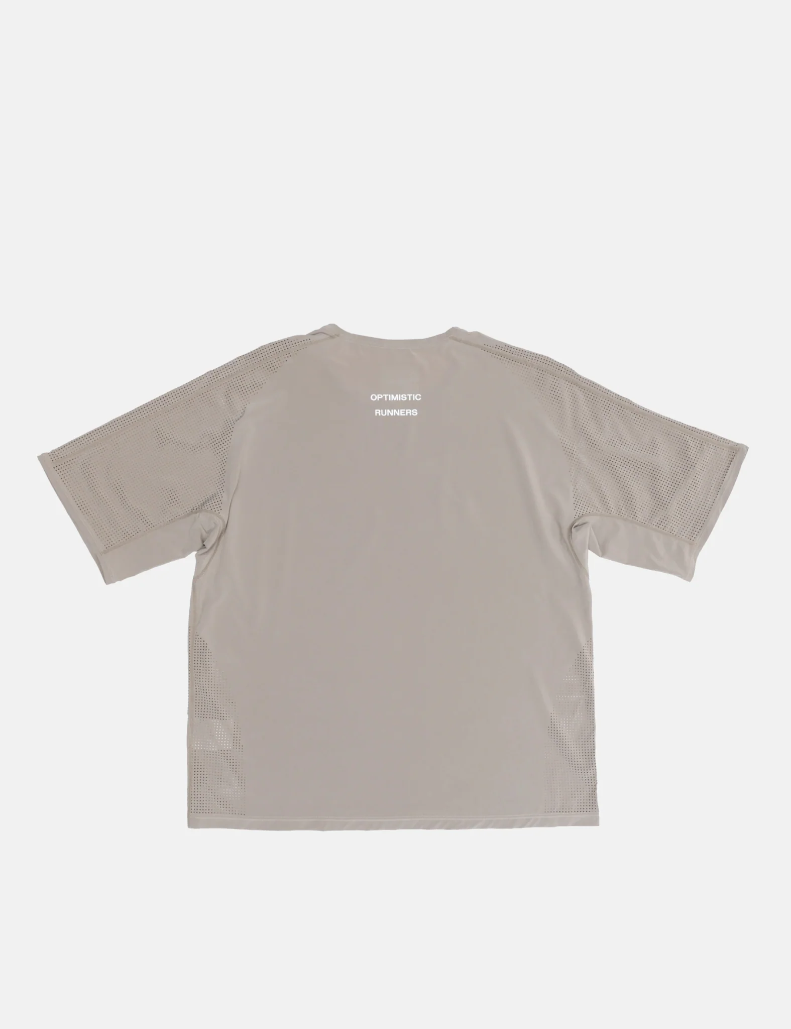 Optimistic Runners Perforated T-Shirt - Camel - Image 3
