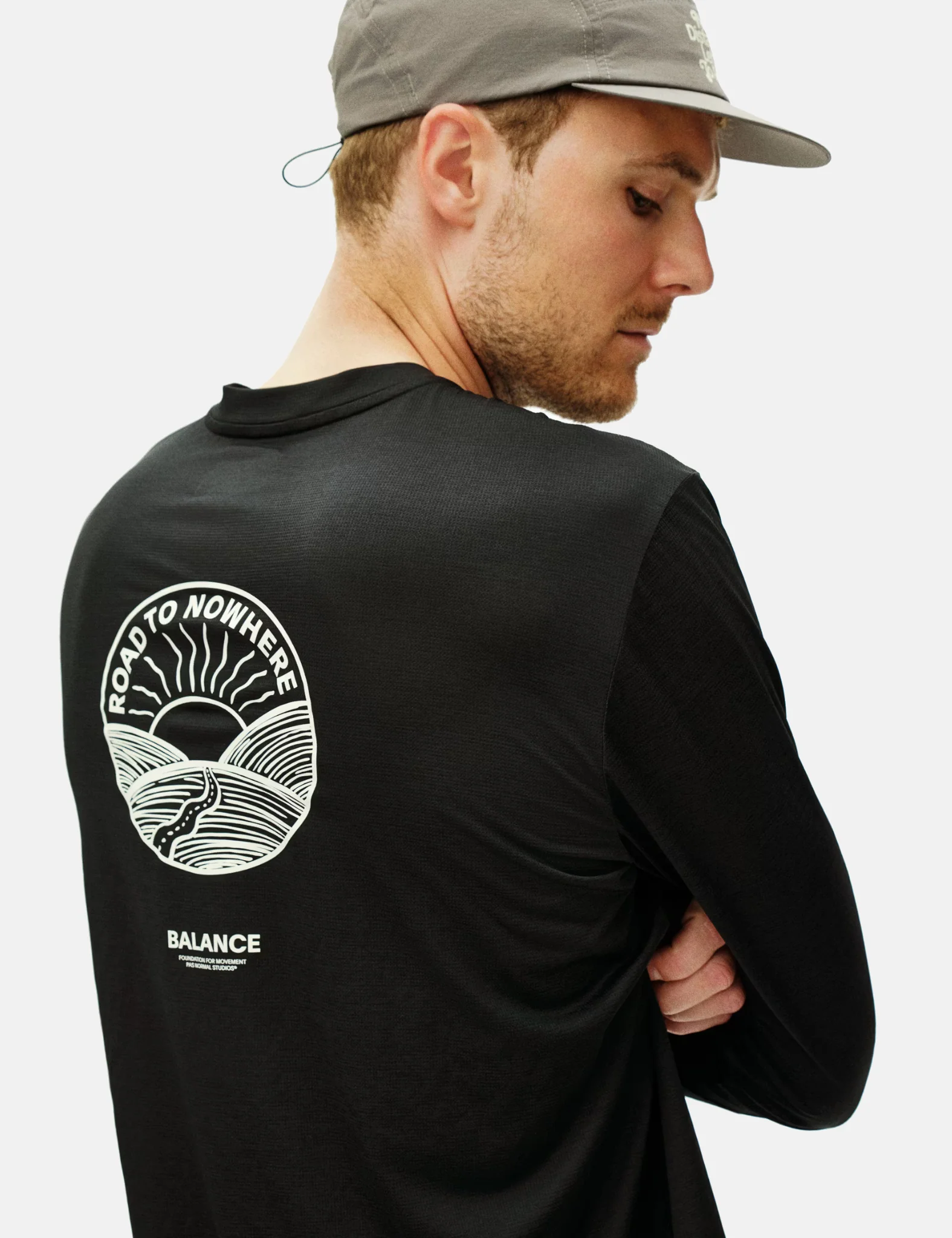 Pas Normal Studios Balance Long Sleeve T-Shirt - Black - Image 2