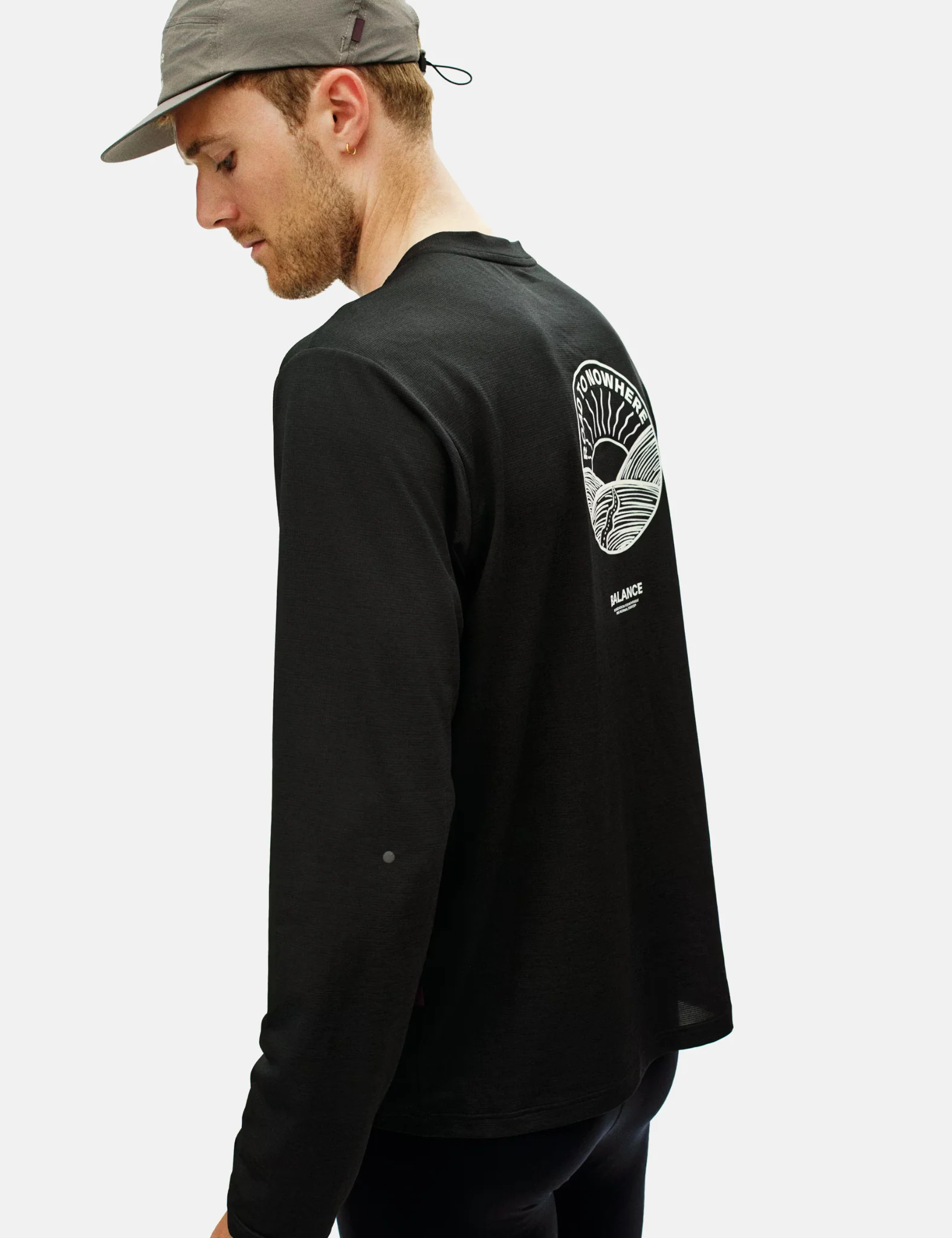 Pas Normal Studios Balance Long Sleeve T-Shirt - Black - Image 3