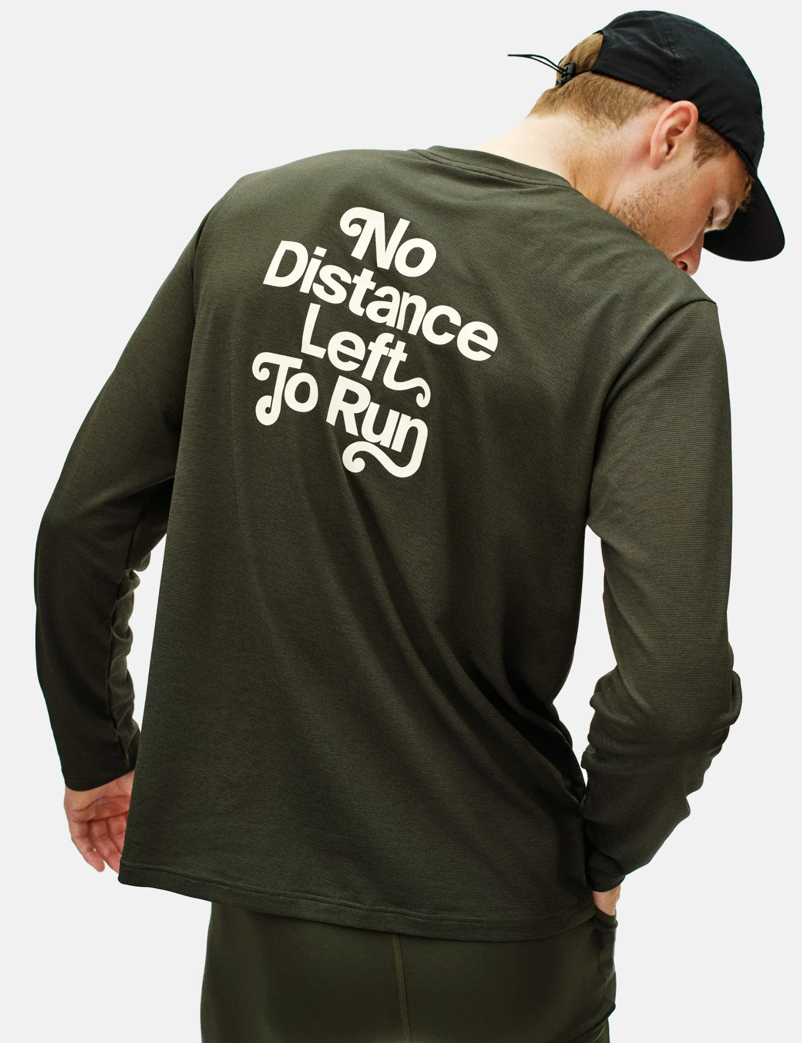 Pas Normal Studios Balance Long Sleeve T-Shirt - Dark Olive Green - Image 2