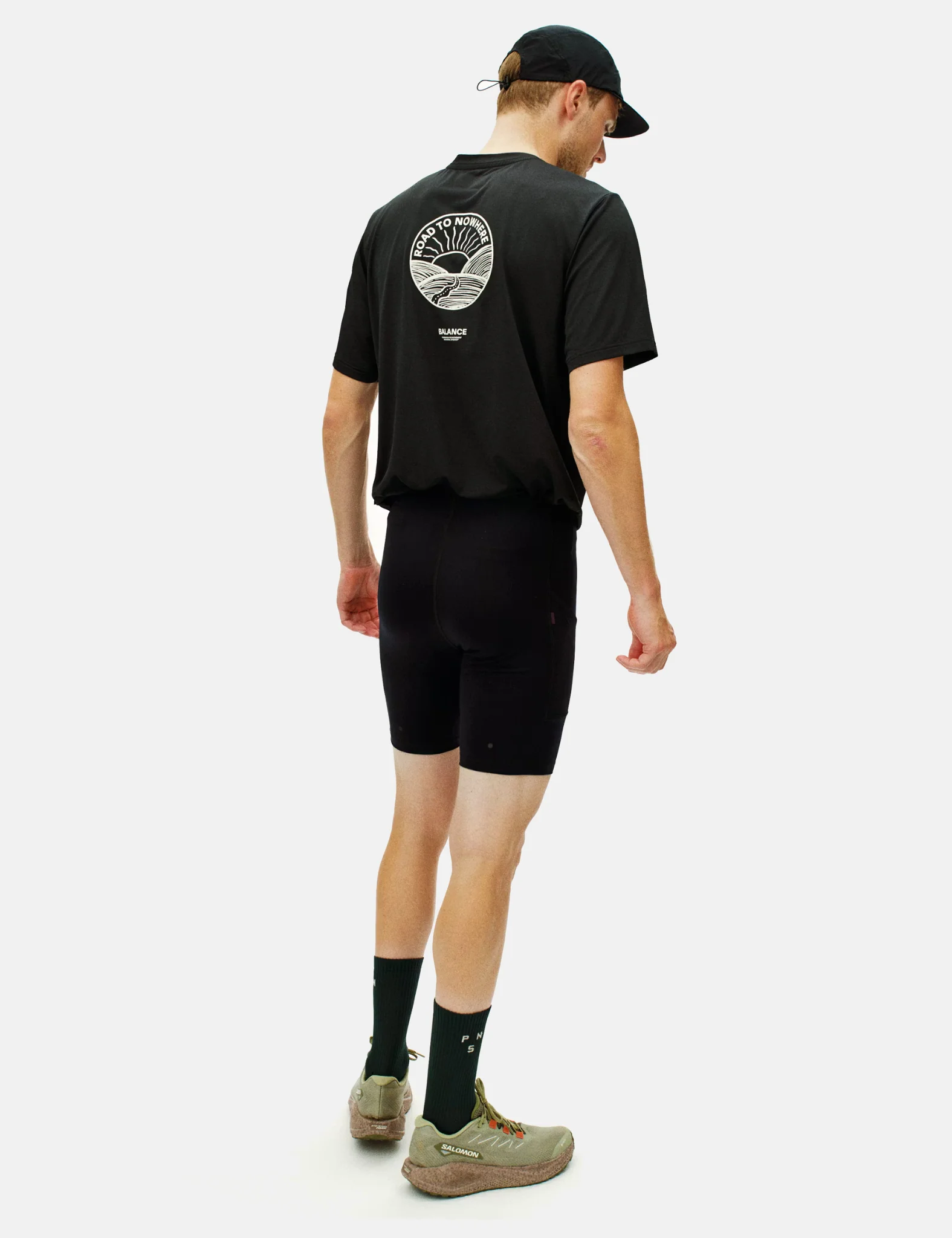 Pas Normal Studios Balance Short Tights - Black - Image 2