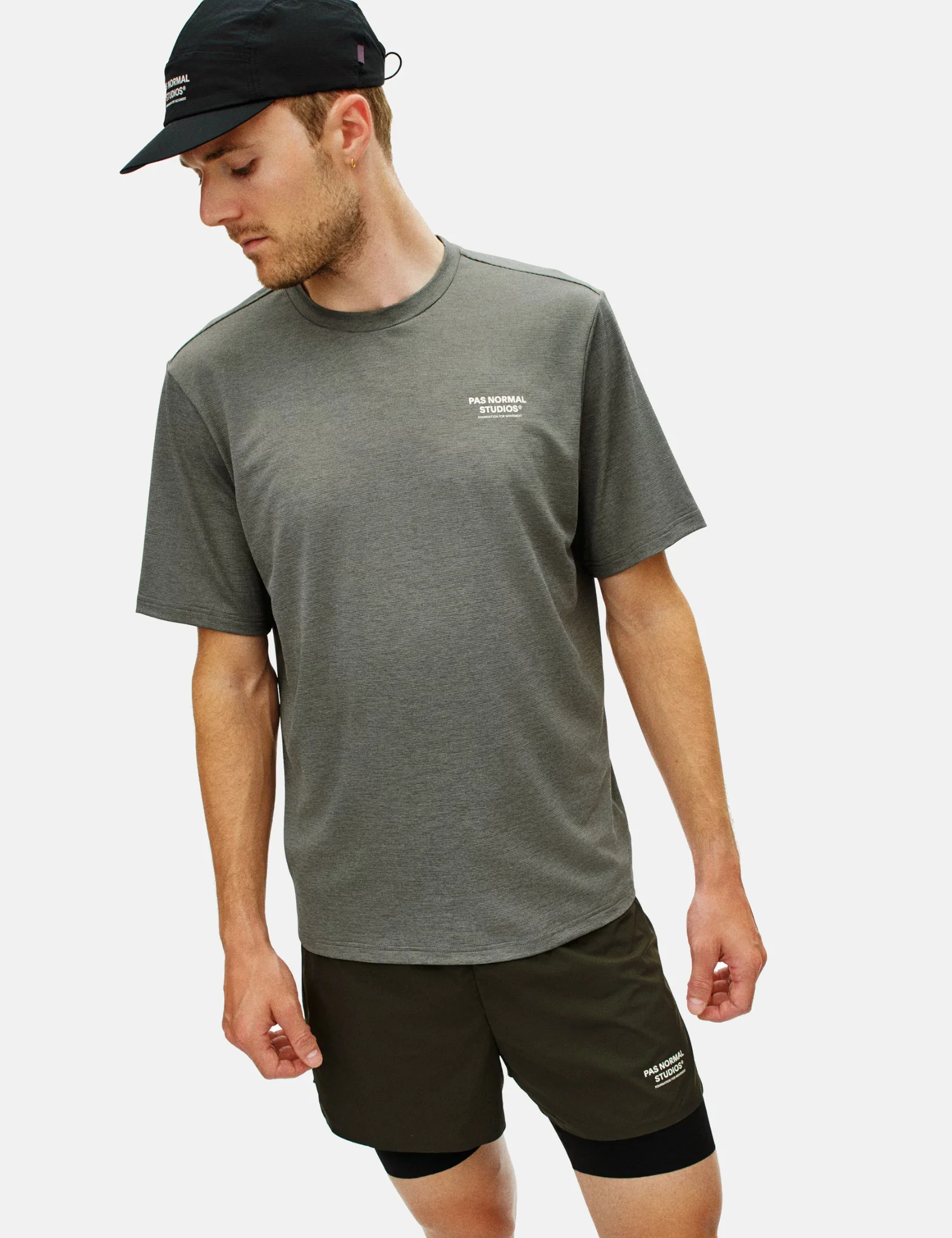 Pas Normal Studios Balance T-Shirt - Medium Grey - Image 4