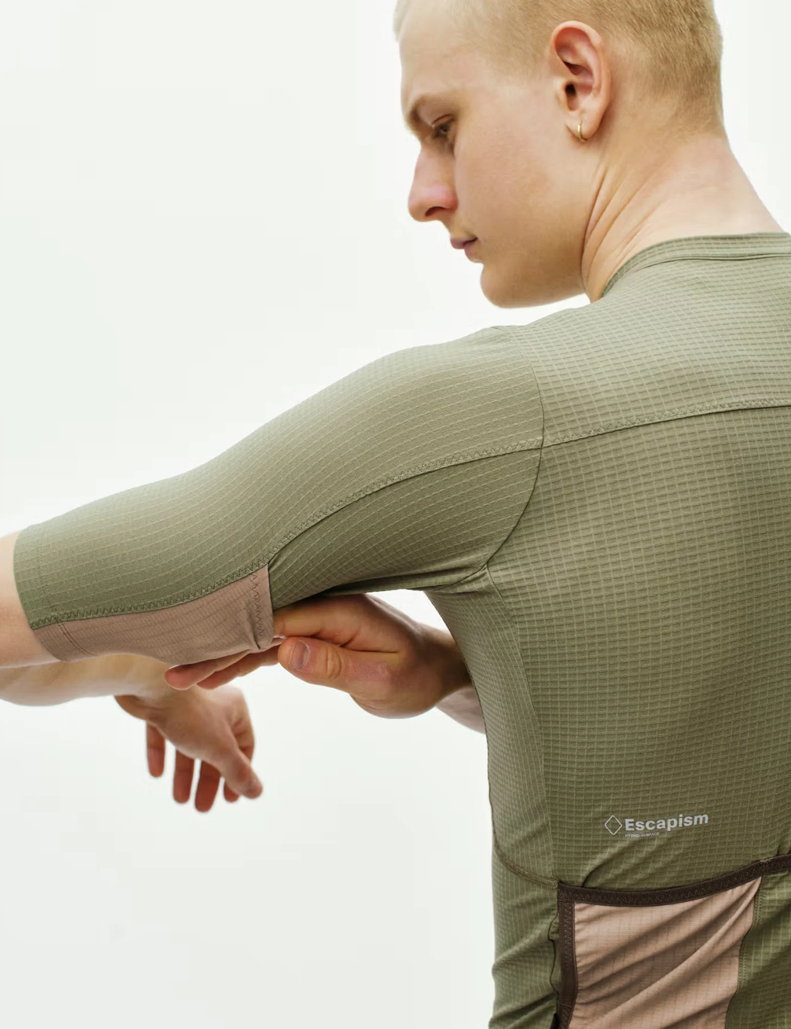 Pas Normal Studios Escapism Jersey - Light Olive Green - Image 3