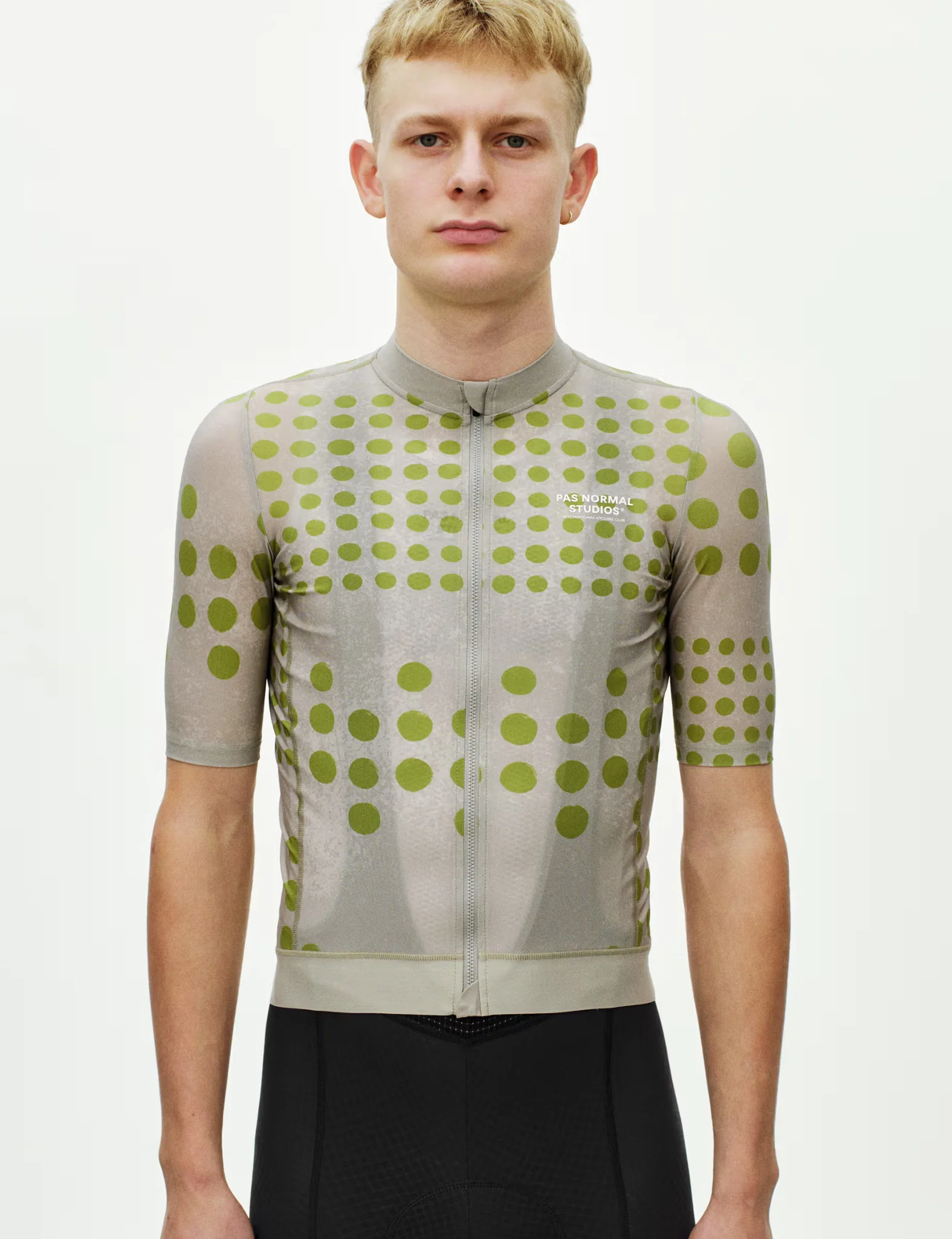 Pas Normal Studios Essential Jersey (Dot Print) - Bone