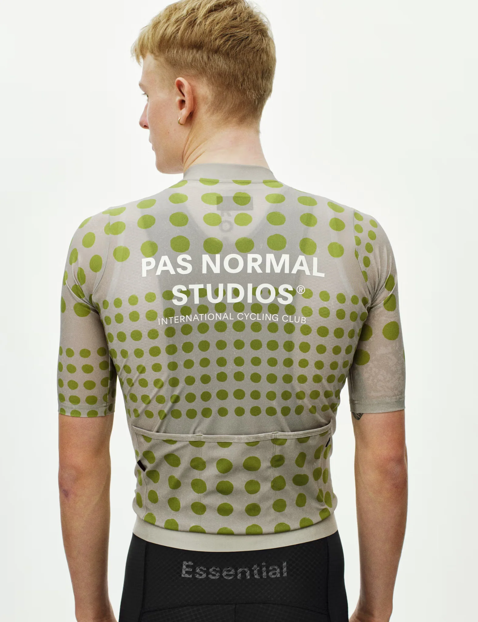Pas Normal Studios Essential Jersey (Dot Print) - Bone - Image 4