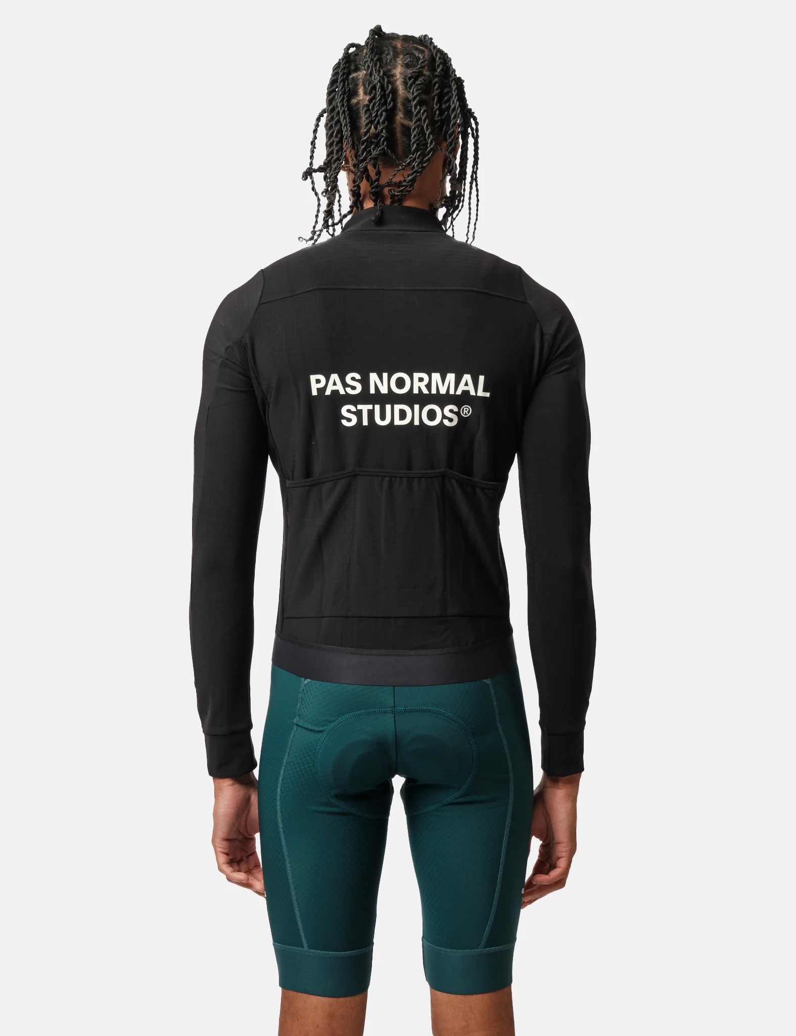 Pas Normal Studios Essential Long Sleeve Jersey - Black - Image 6