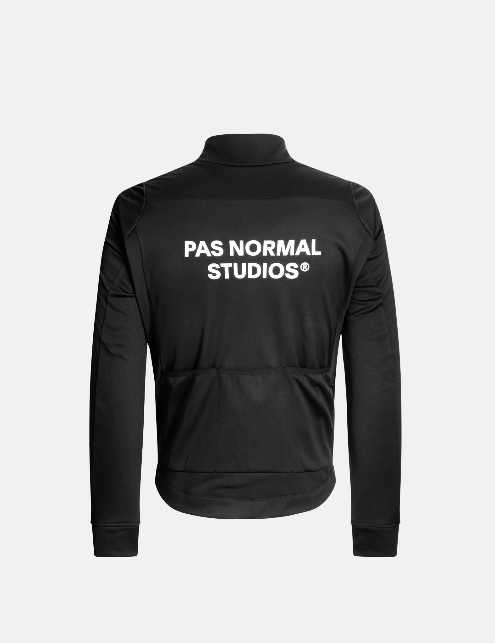 Pas Normal Studios Essential Thermal Long Sleeve Jersey - Black - Image 2