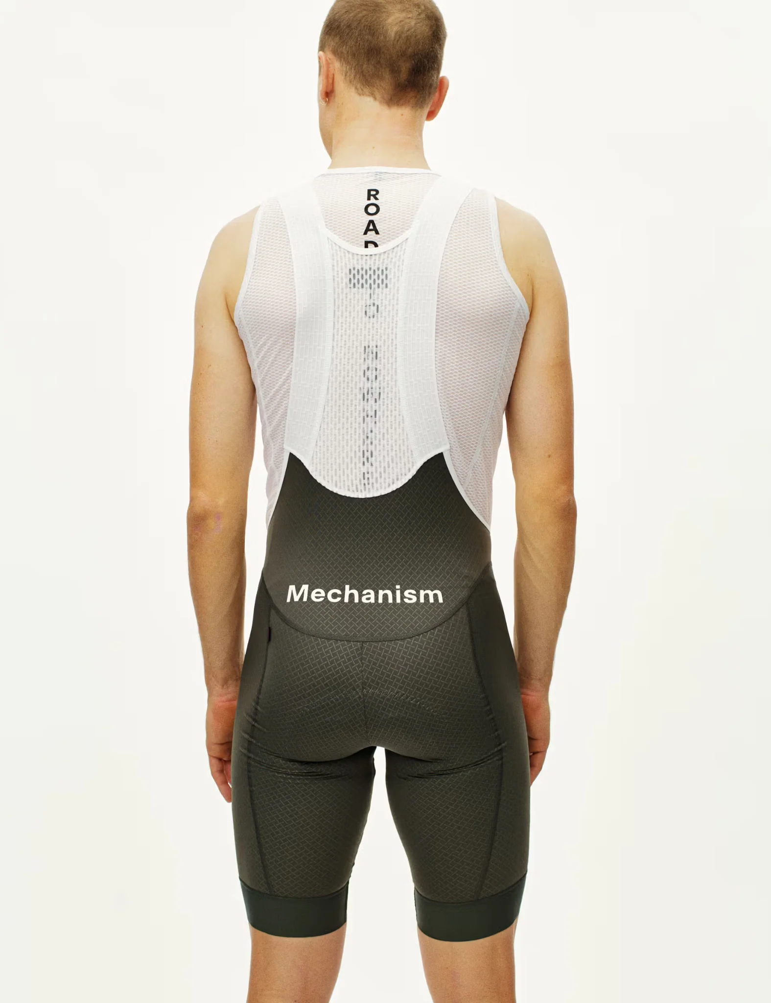 Pas Normal Studios Mechanism Bib Shorts - Dark Grey - Image 5