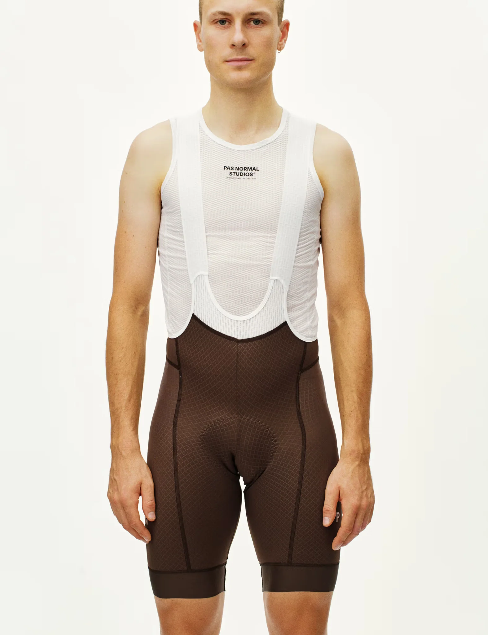 Pas Normal Studios Mechanism Bib Shorts - Light Brown - Image 5