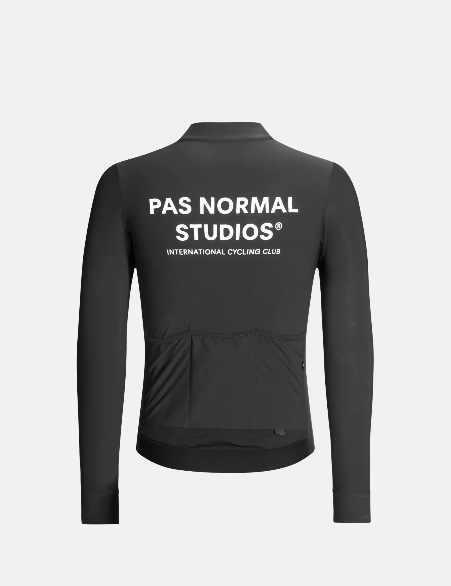 Pas Normal Studios Mechanism Long Sleeve Jersey - Black Pearl - Image 2