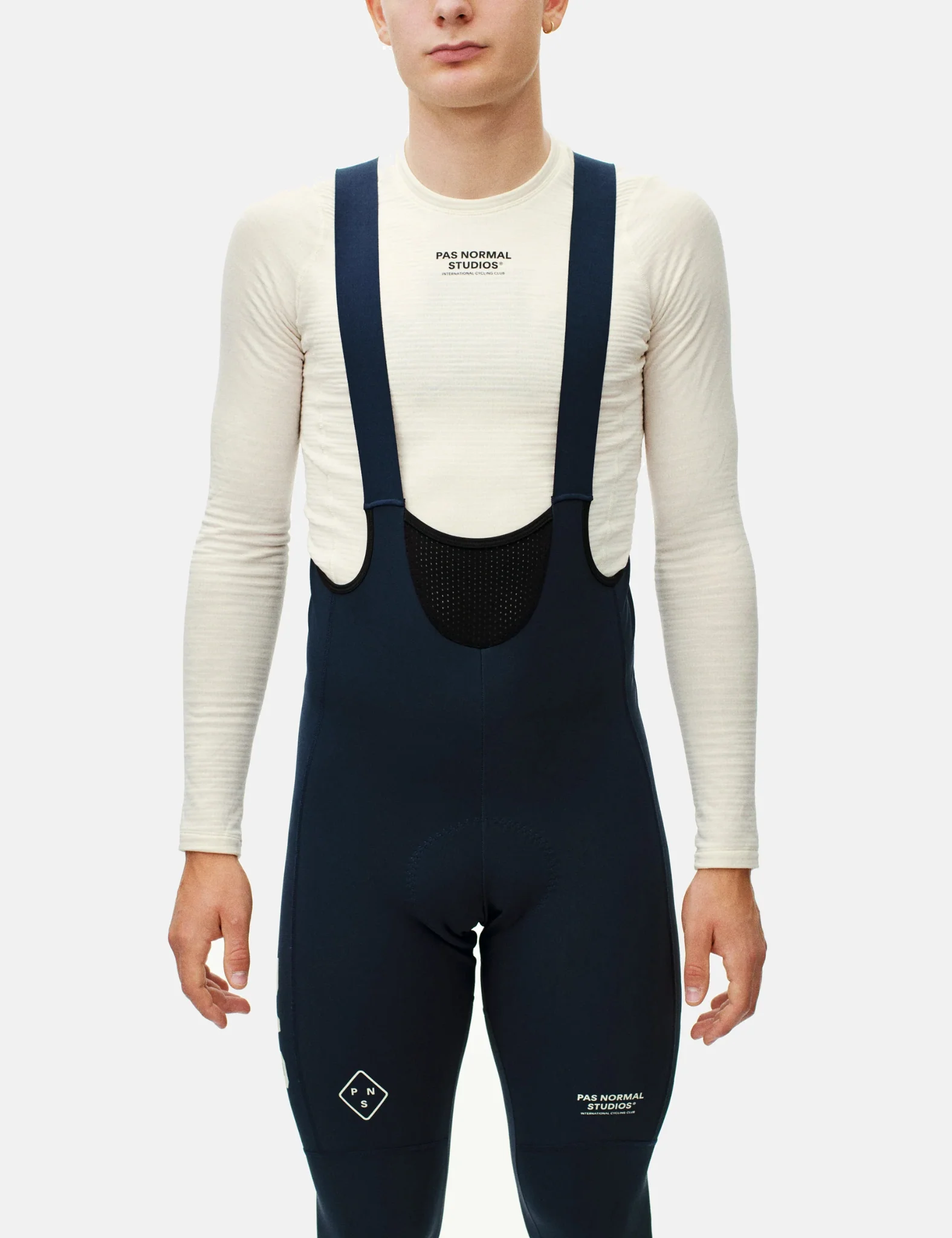Pas Normal Studios PAS Mechanism Deep Winter Long Bibs - Navy Blue - Image 3