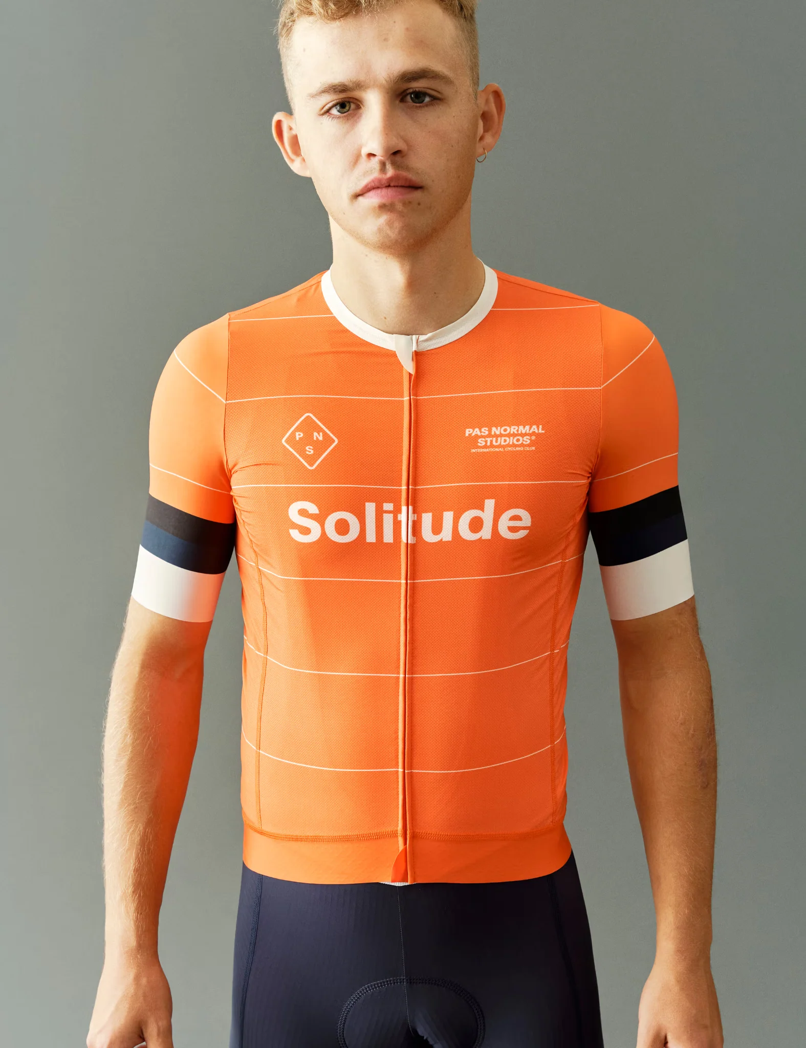Pas Normal Studios Solitude Late Drop Jersey - Orange - Image 3