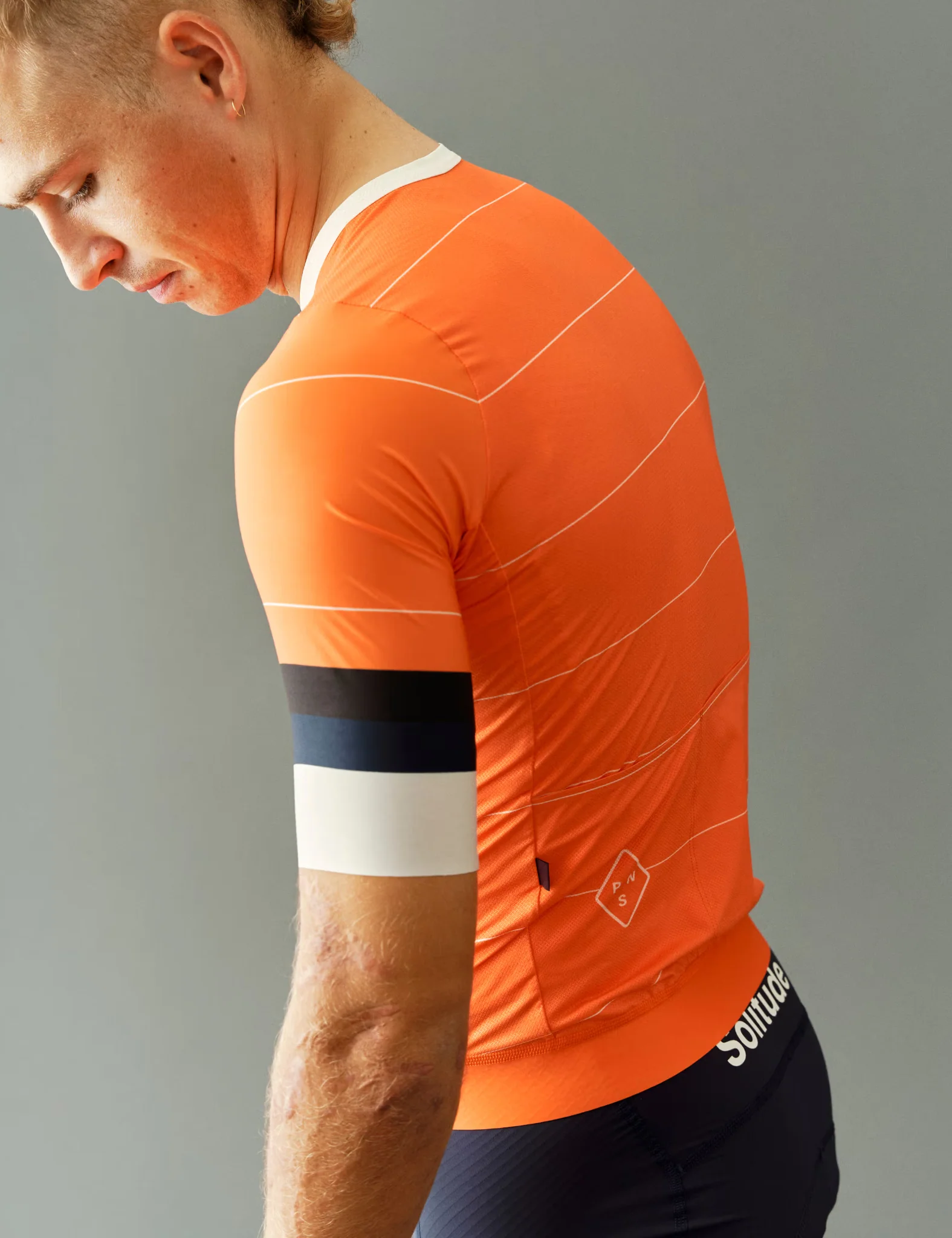 Pas Normal Studios Solitude Late Drop Jersey - Orange - Image 6