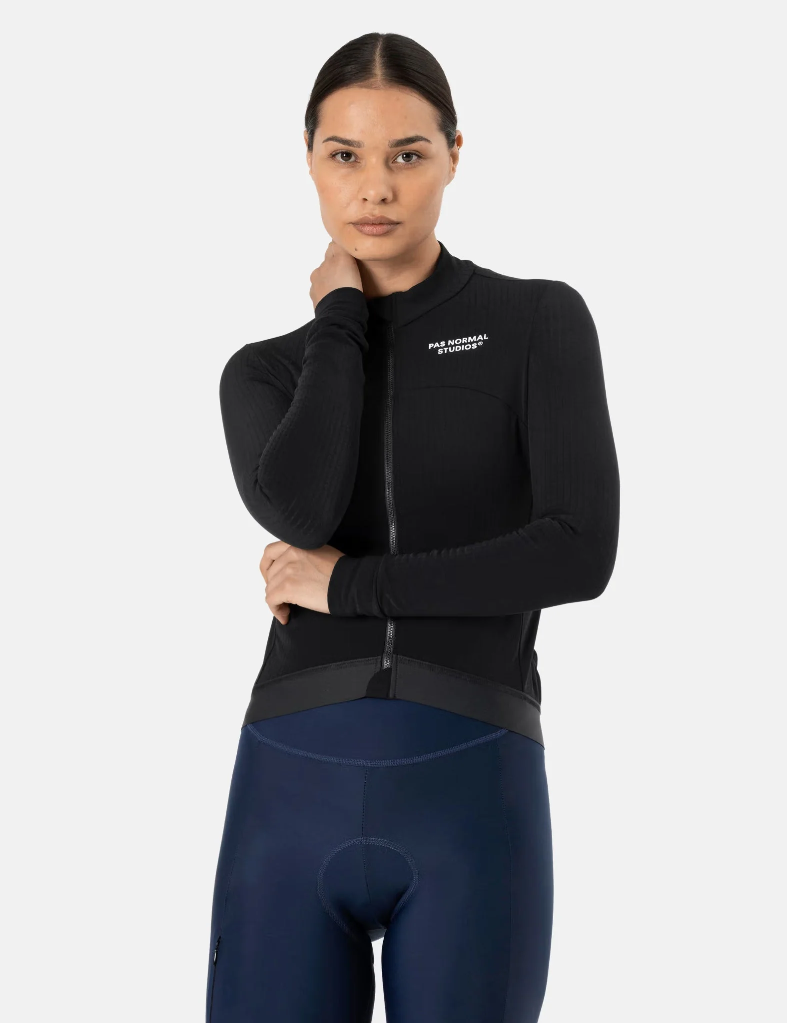 Pas Normal Studios Women's Essential Long Sleeve Jersey - Black