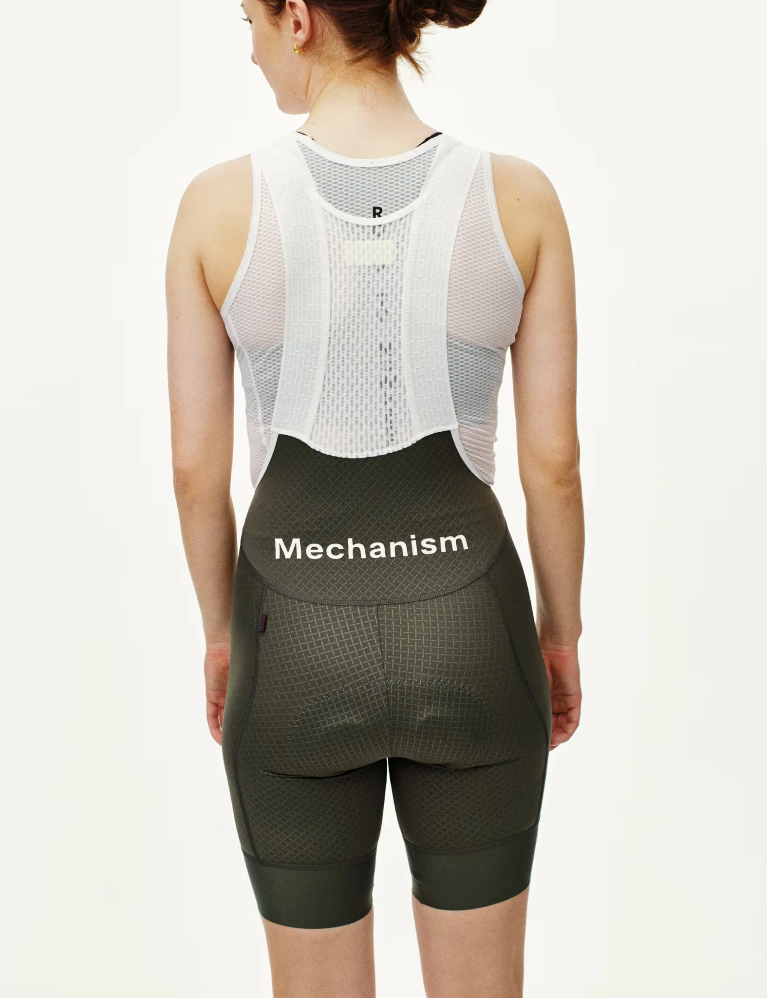 Pas Normal Studios Women's Mechanism Bib Shorts - Dark Grey - Image 4