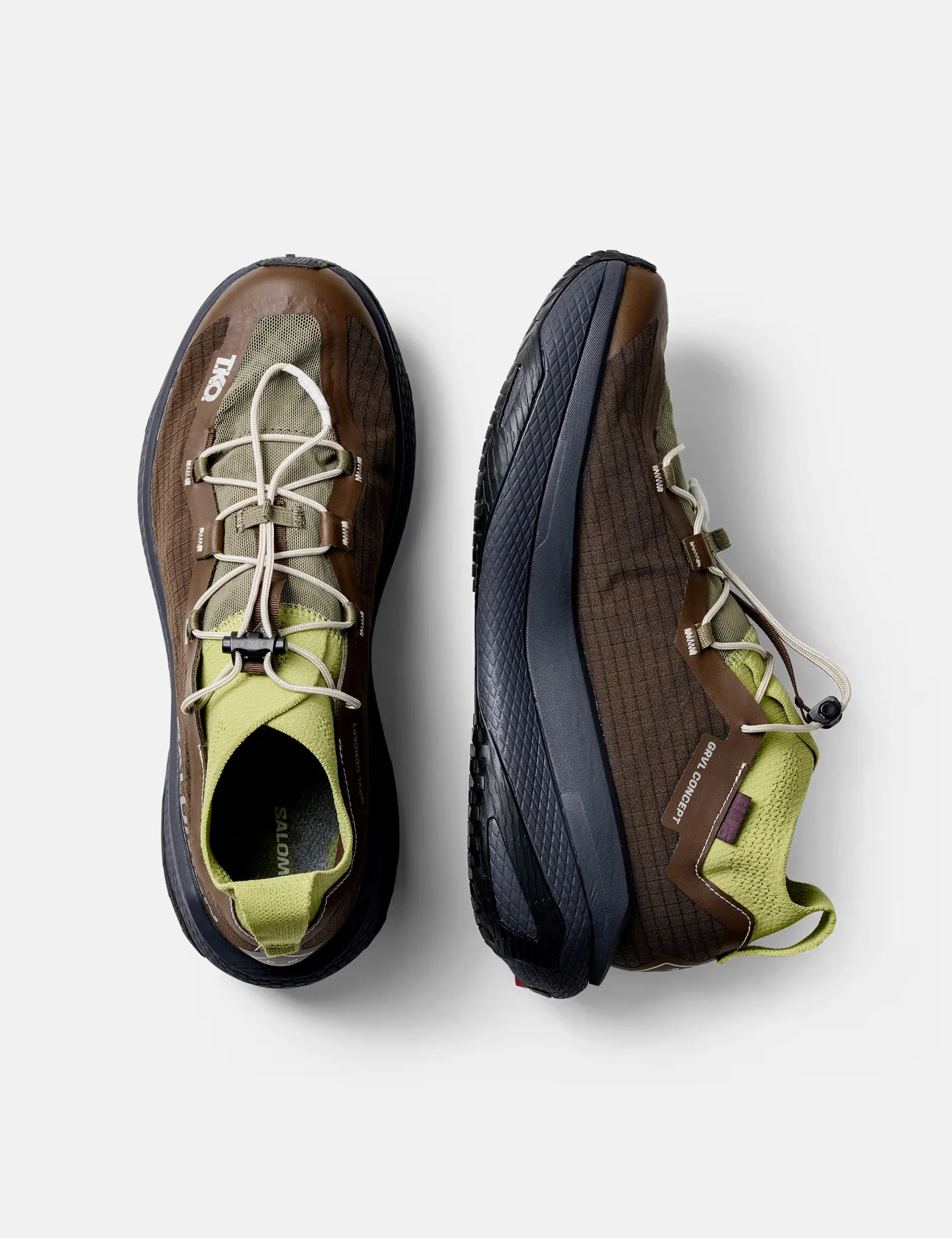Pas Normal Studios x Salomon GRVL Concept 2 - T.K.O. Moss Green - Image 2
