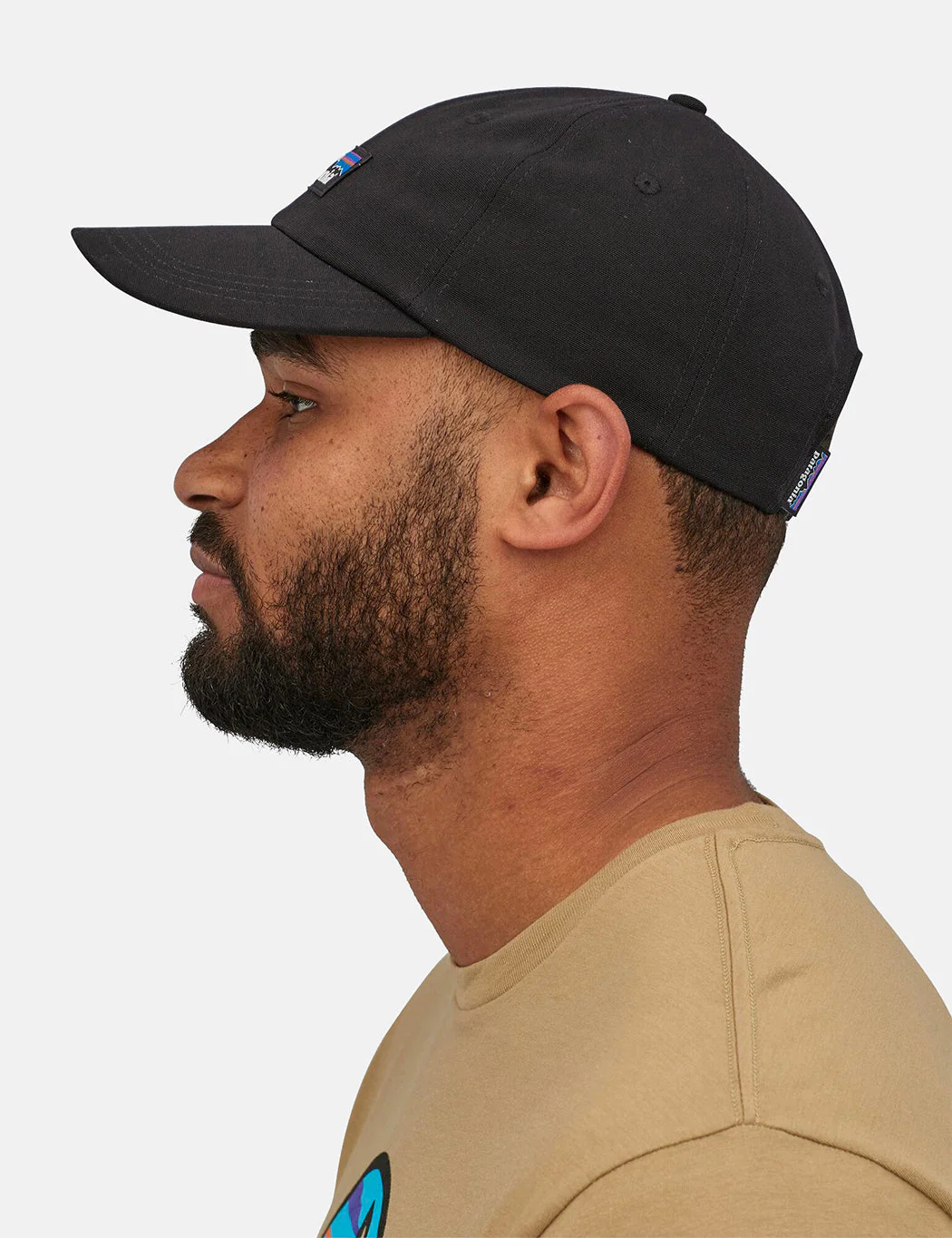Patagonia P-6 Label Trad Cap - Black - Image 5