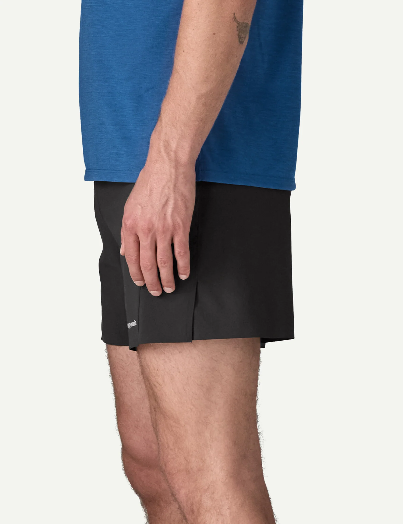 Patagonia Strider Pro Shorts (5 inch) - Black - Image 3