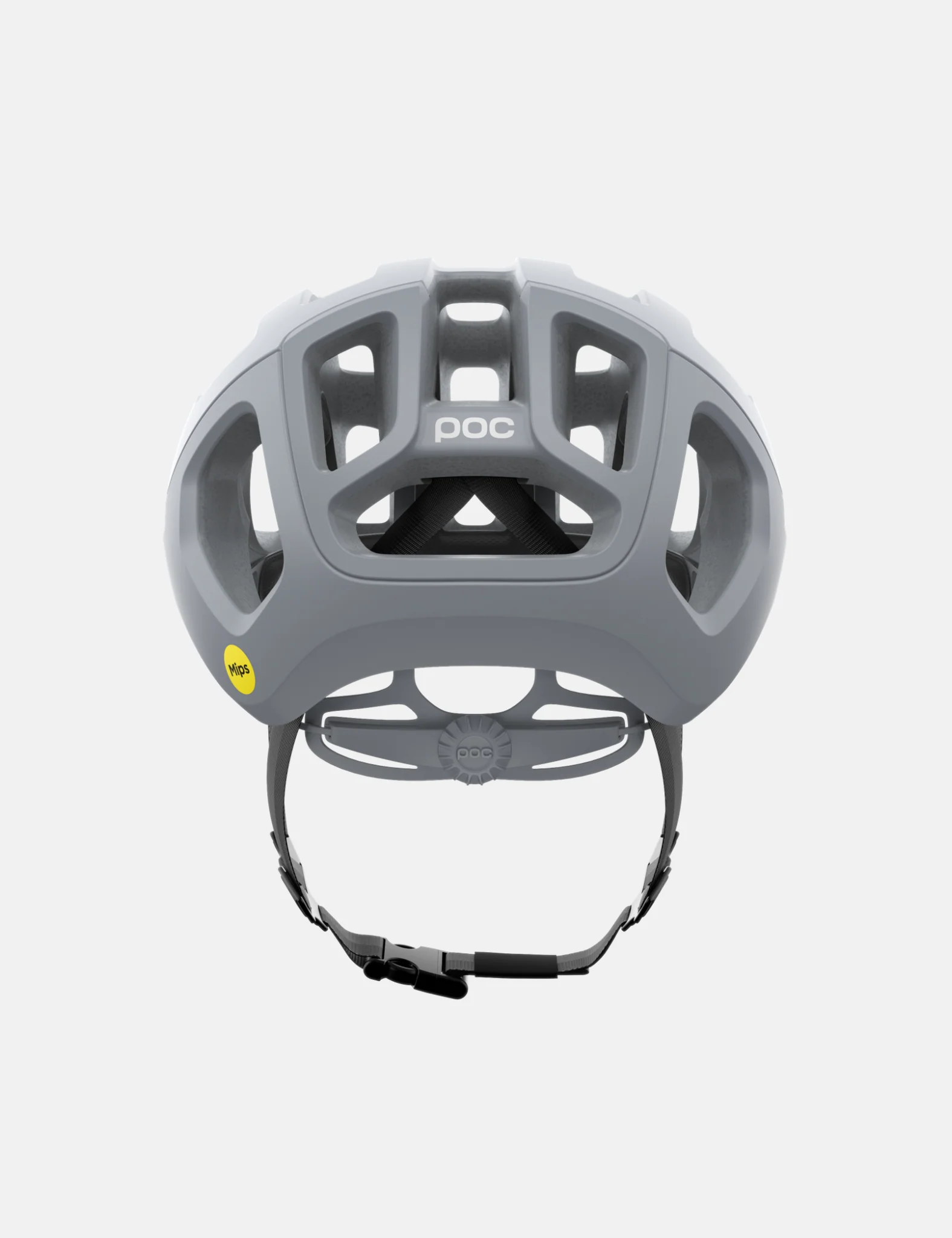 POC Ventral Air MIPS Cycling Helmet - Granite Grey Matt - Image 3