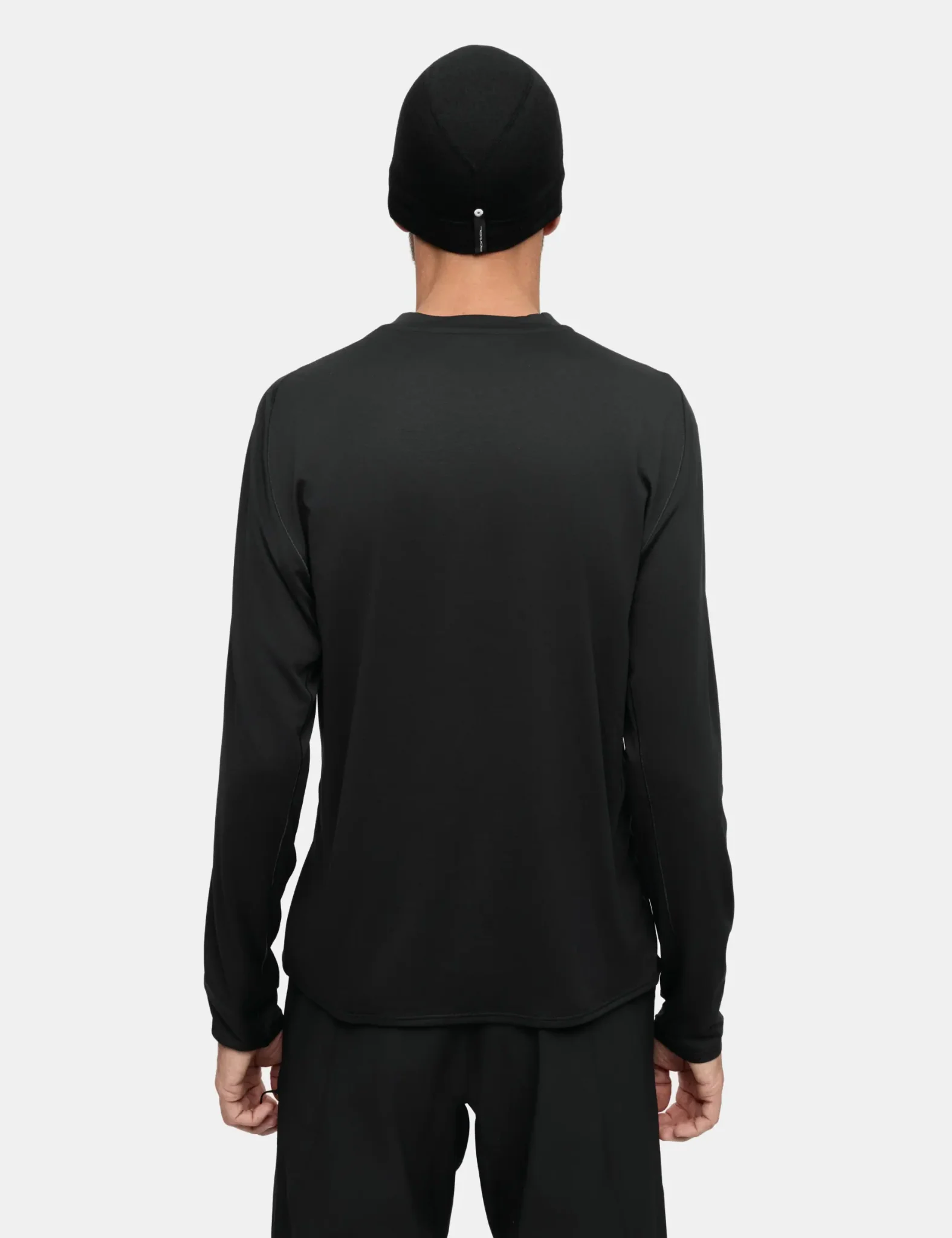 Portal Lateral Peak Long Sleeve T-Shirt - Black Beauty - Image 4