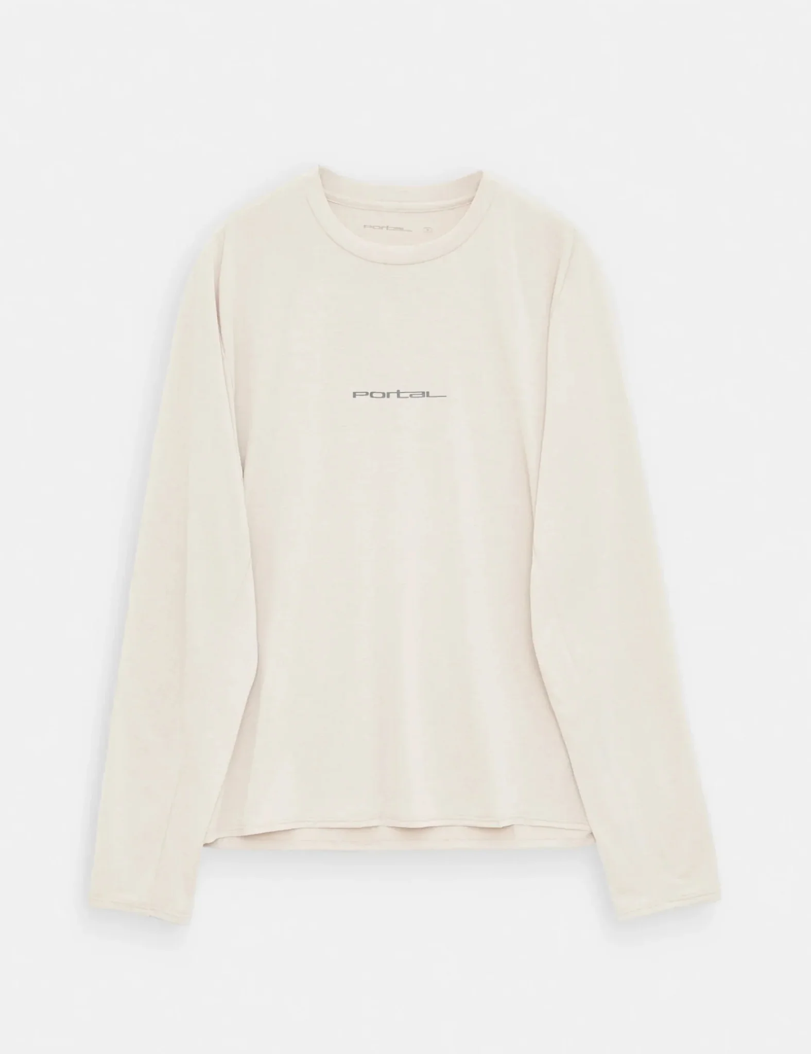 Portal Lateral Peak Long Sleeve T-Shirt - Bone White - Image 2