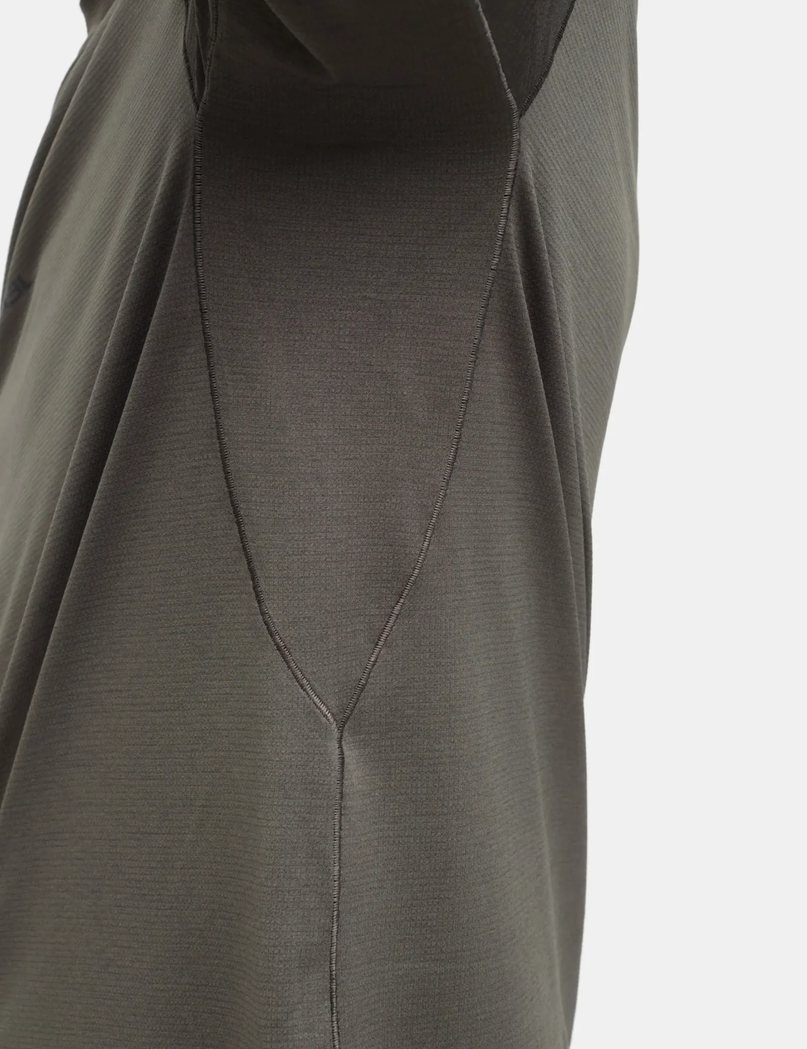 Portal Lateral Peak Long Sleeve T-Shirt - Dark Olive - Image 4