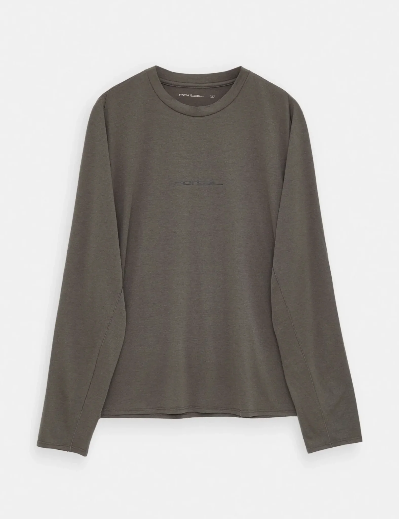 Portal Lateral Peak Long Sleeve T-Shirt - Dark Olive - Image 6