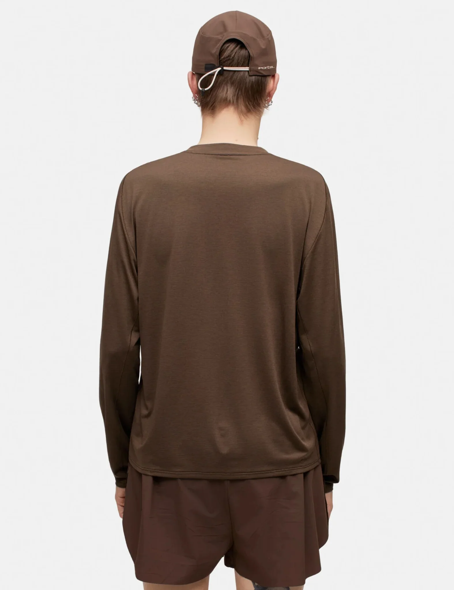 Portal Lateral Peak LS T-Shirt - Slate Black - Image 4
