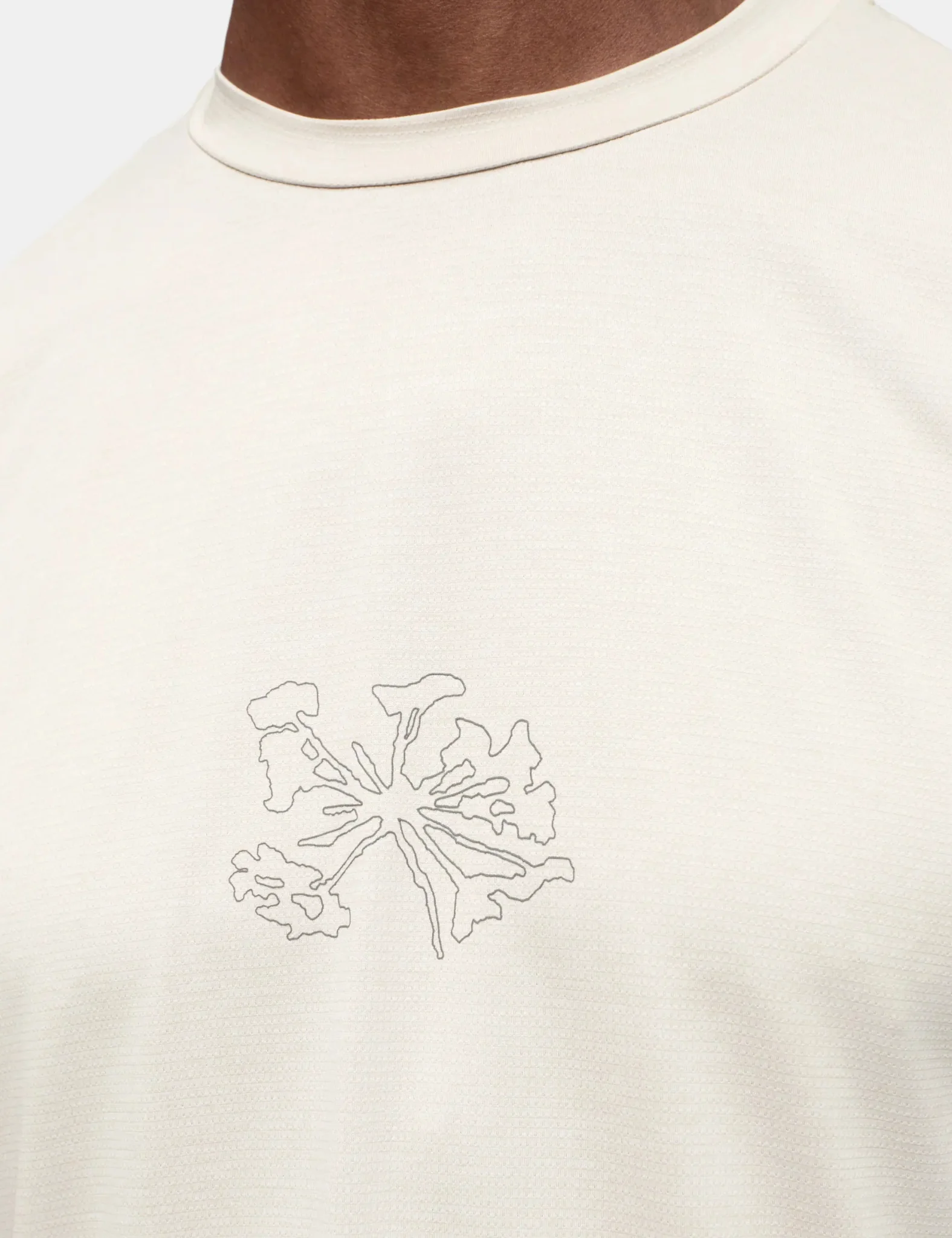 Portal Lateral Peak T-Shirt - Bone White - Image 3