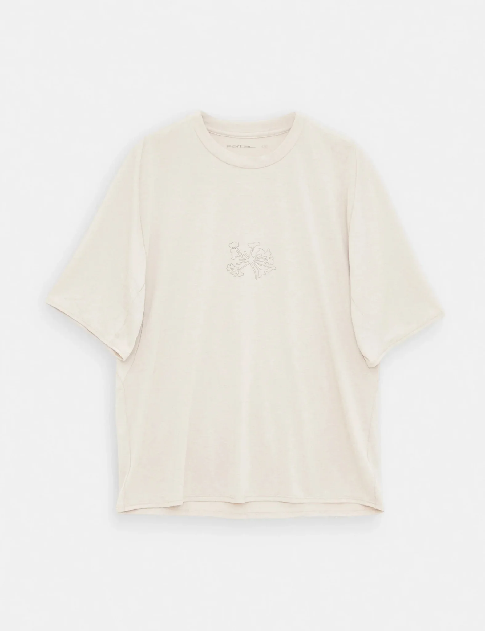 Portal Lateral Peak T-Shirt - Bone White - Image 6