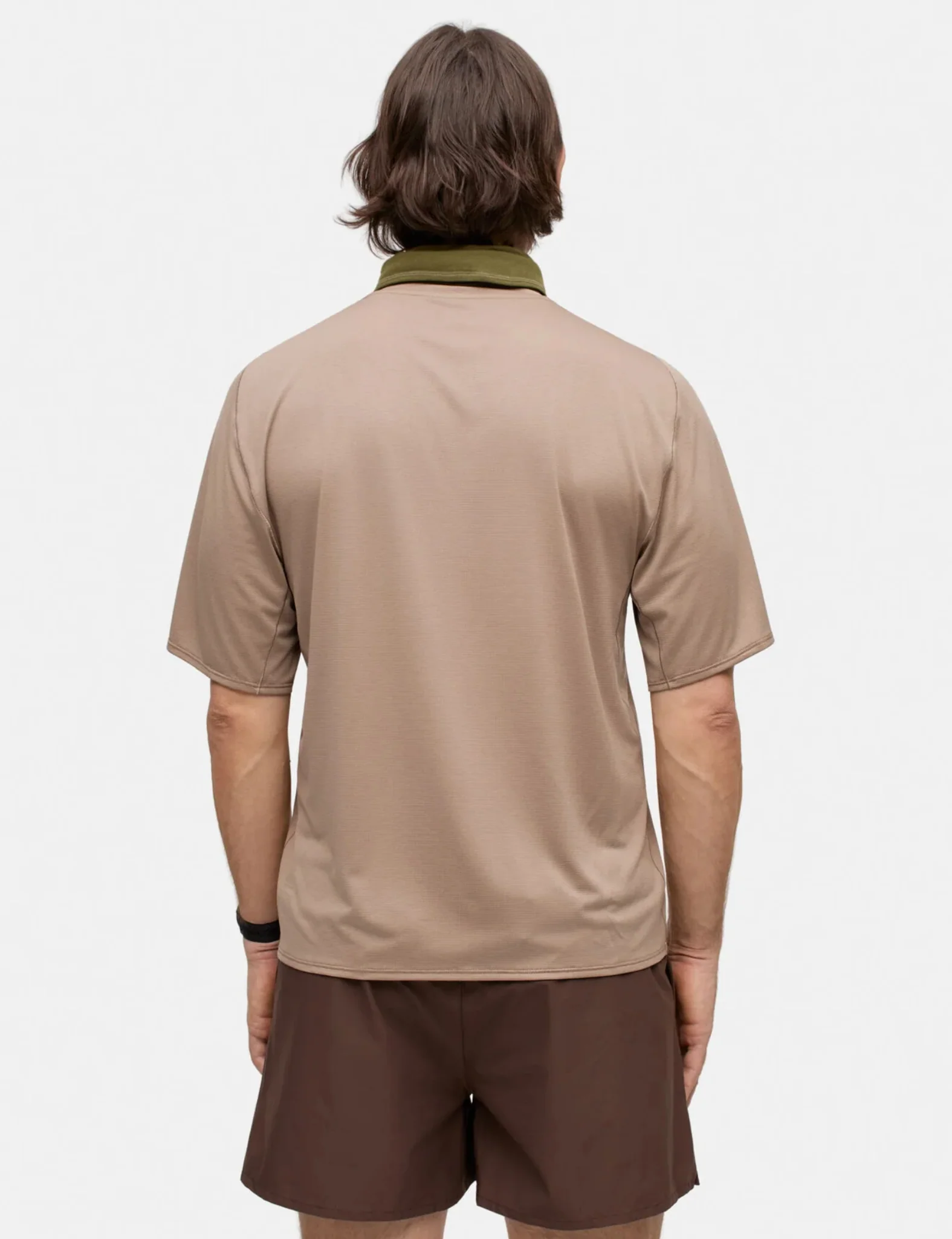 Portal Lateral Peak T-Shirt - Desert Taupe - Image 4