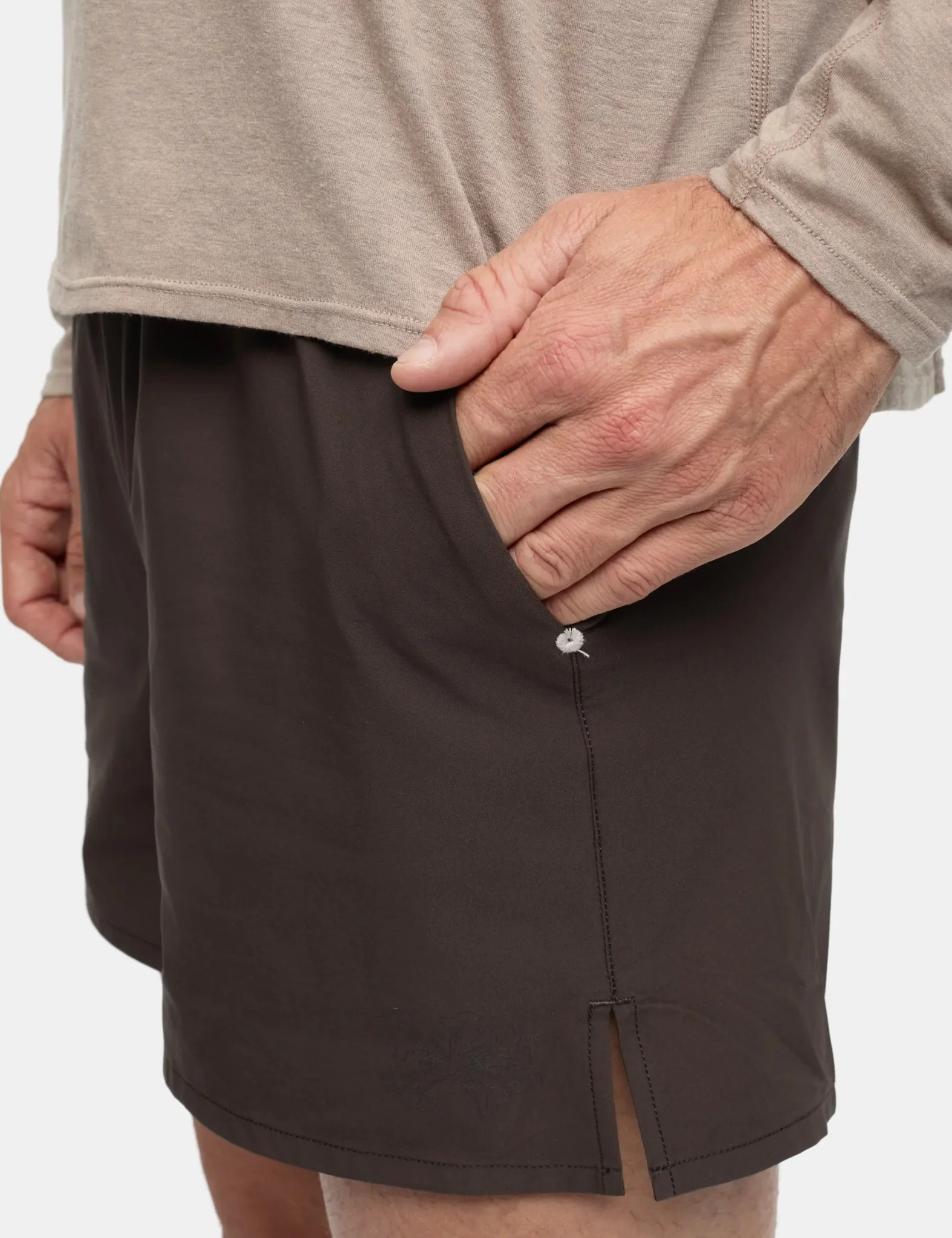 Portal Portal Marka Liner Short - Dark Olive - Image 5