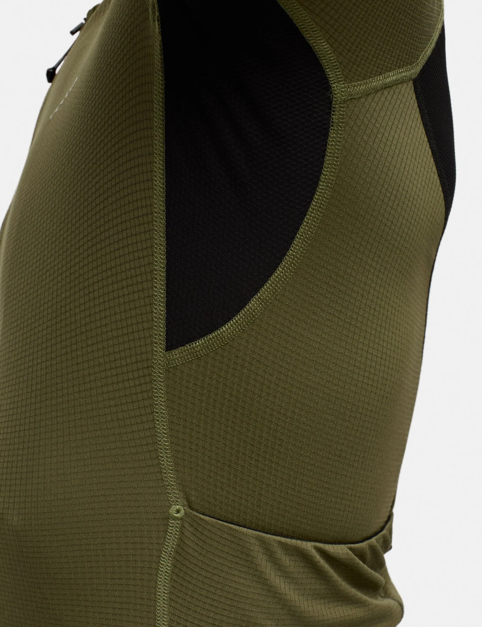 Portal Range Light Cycling Jersey - Dark Olive Green - Image 3