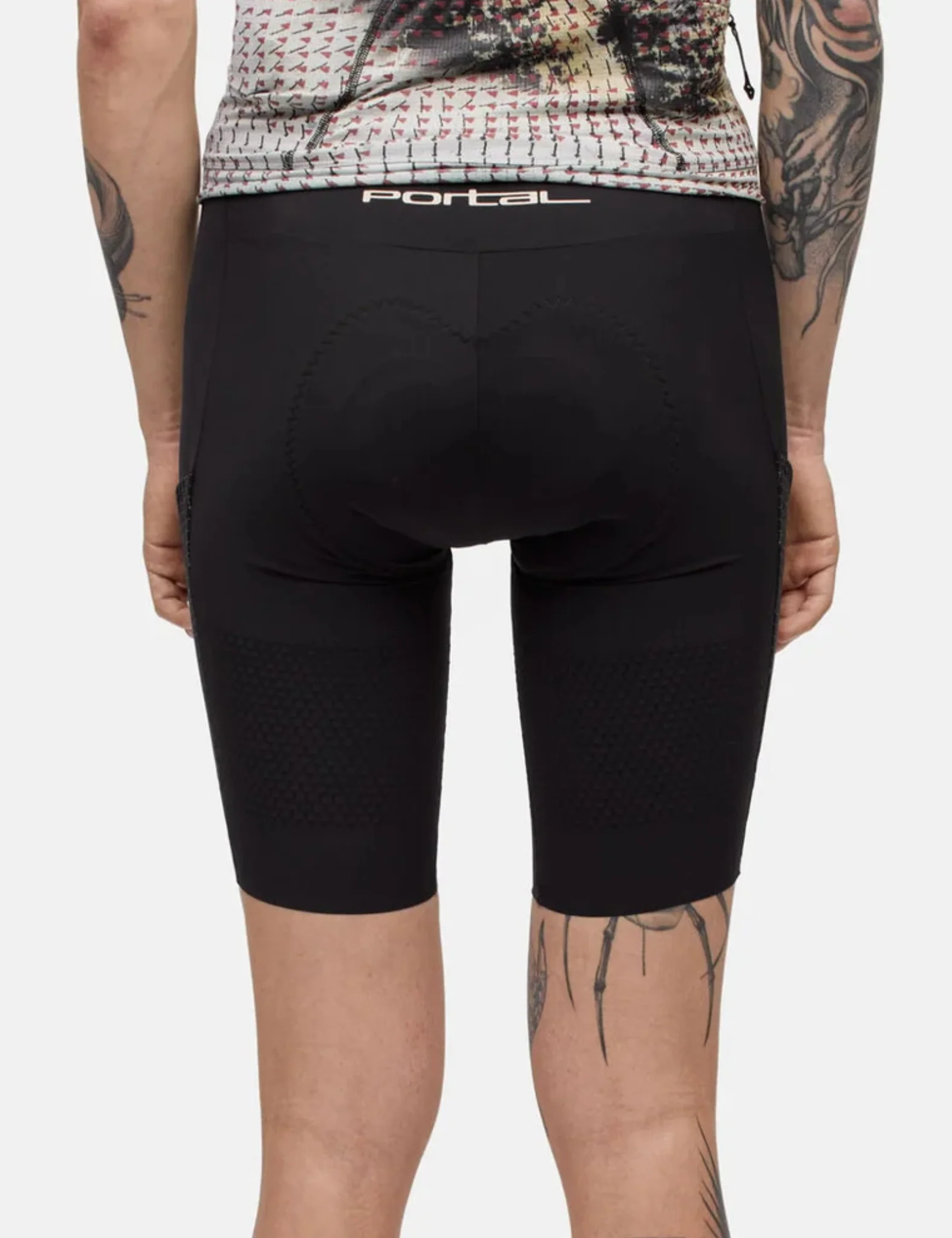 Portal Realm Cargo Cycling Shorts - Black Beauty - Image 4