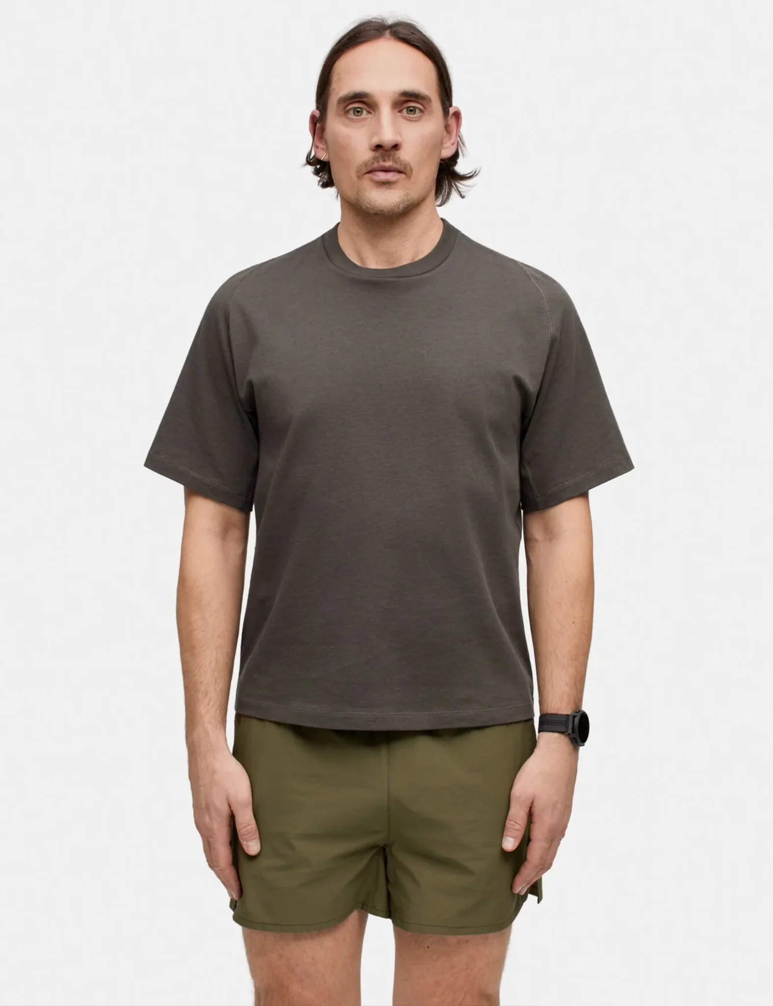 Portal Root Hemp T-Shirt - Beluga Grey