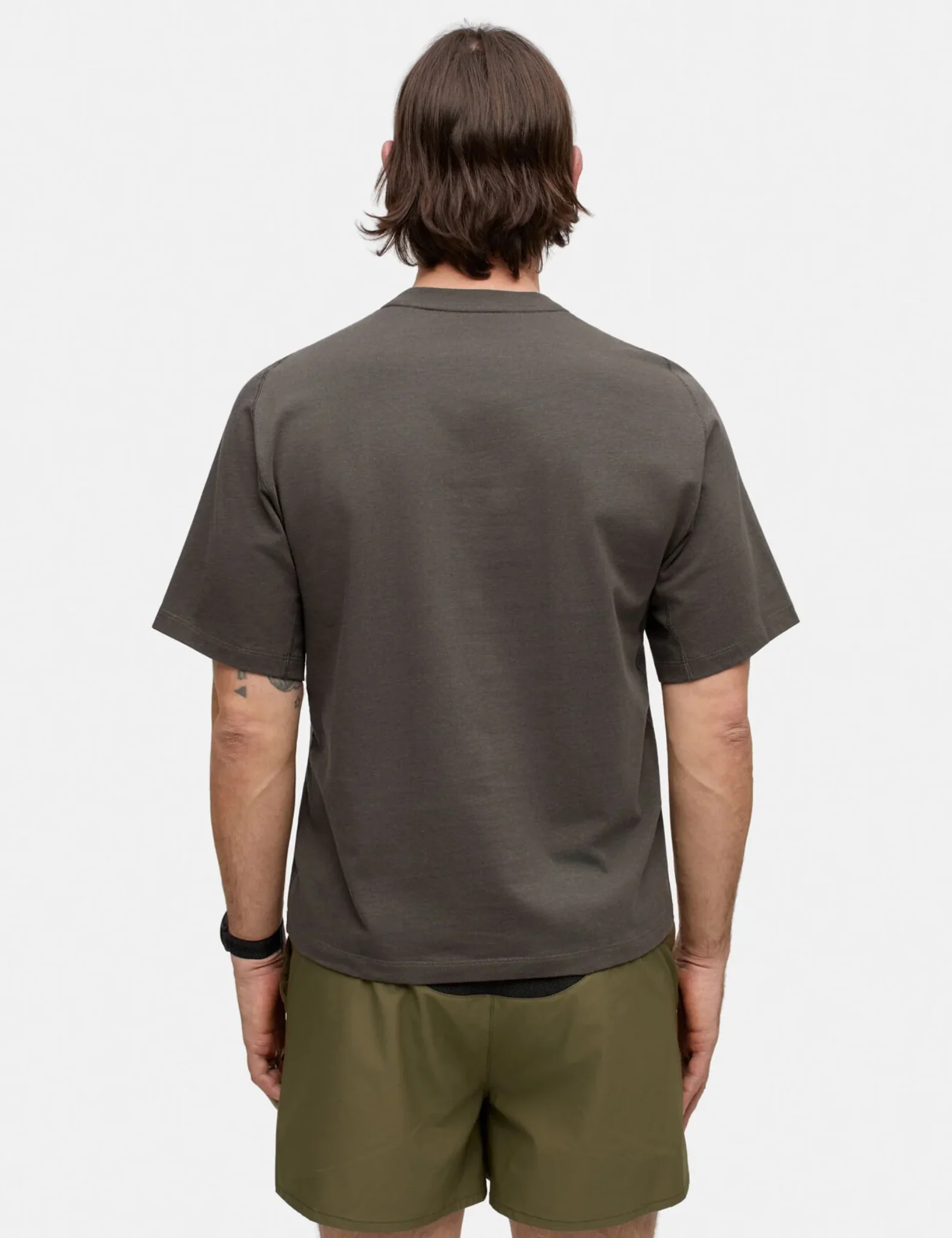 Portal Root Hemp T-Shirt - Beluga Grey - Image 4
