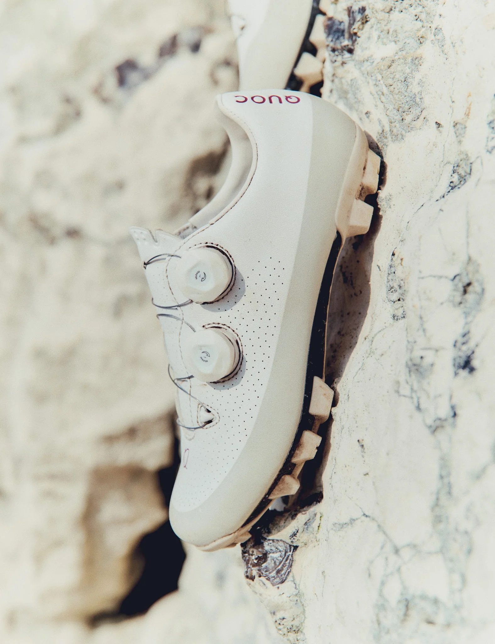 QUOC Gran Tourer XC Cycling Shoes - Chalk - Image 3