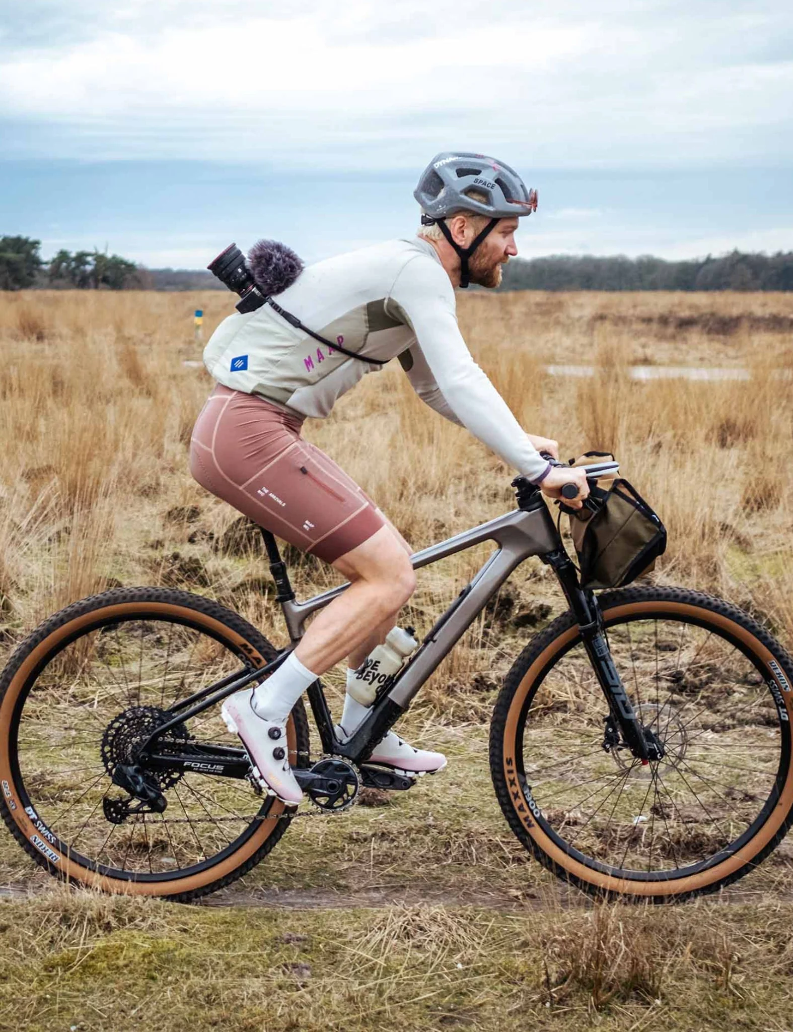 QUOC Gran Tourer XC Cycling Shoes - Dusty Pink - Image 3