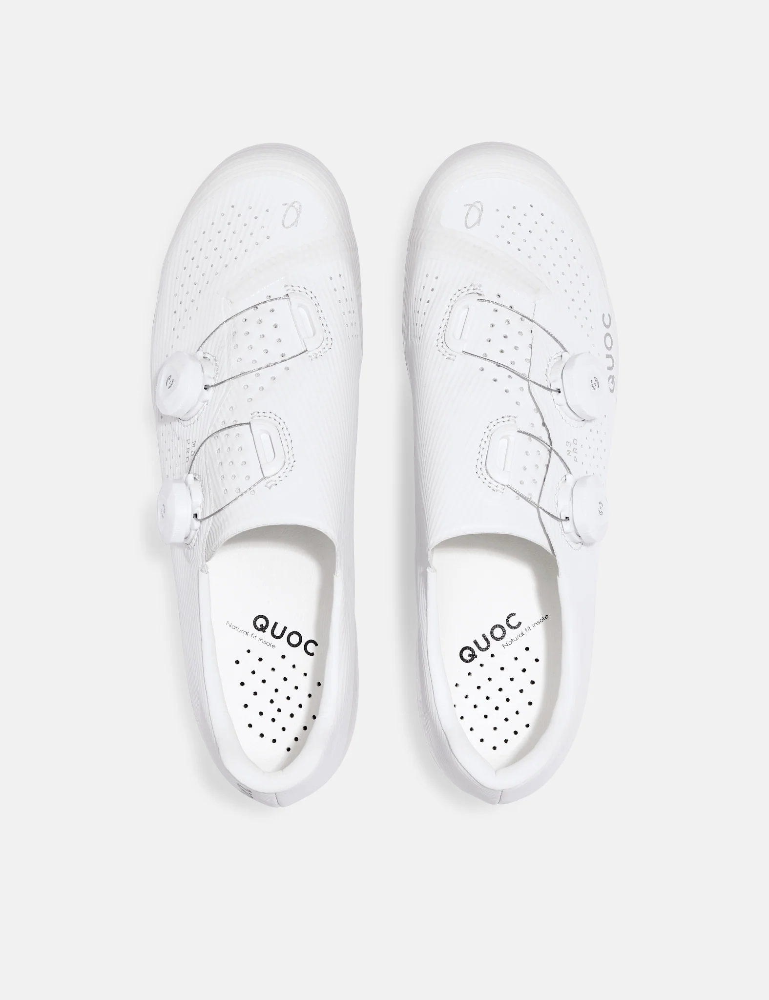 QUOC M3 Pro Cycling Shoes - White - Image 6